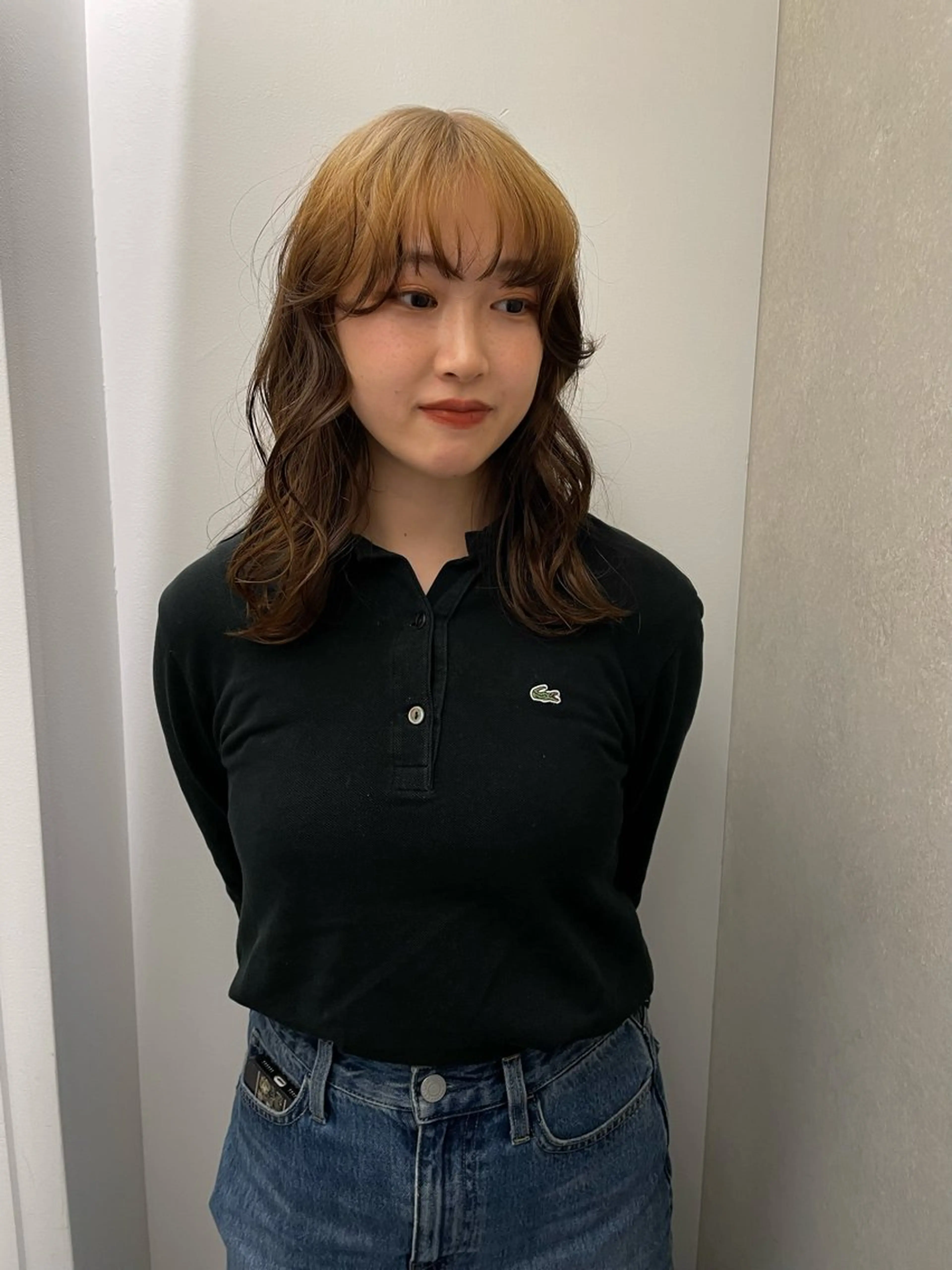 ミディアム カラー ヘアカラー hair&nail ☯️アイリ☯️のネイルデザイン