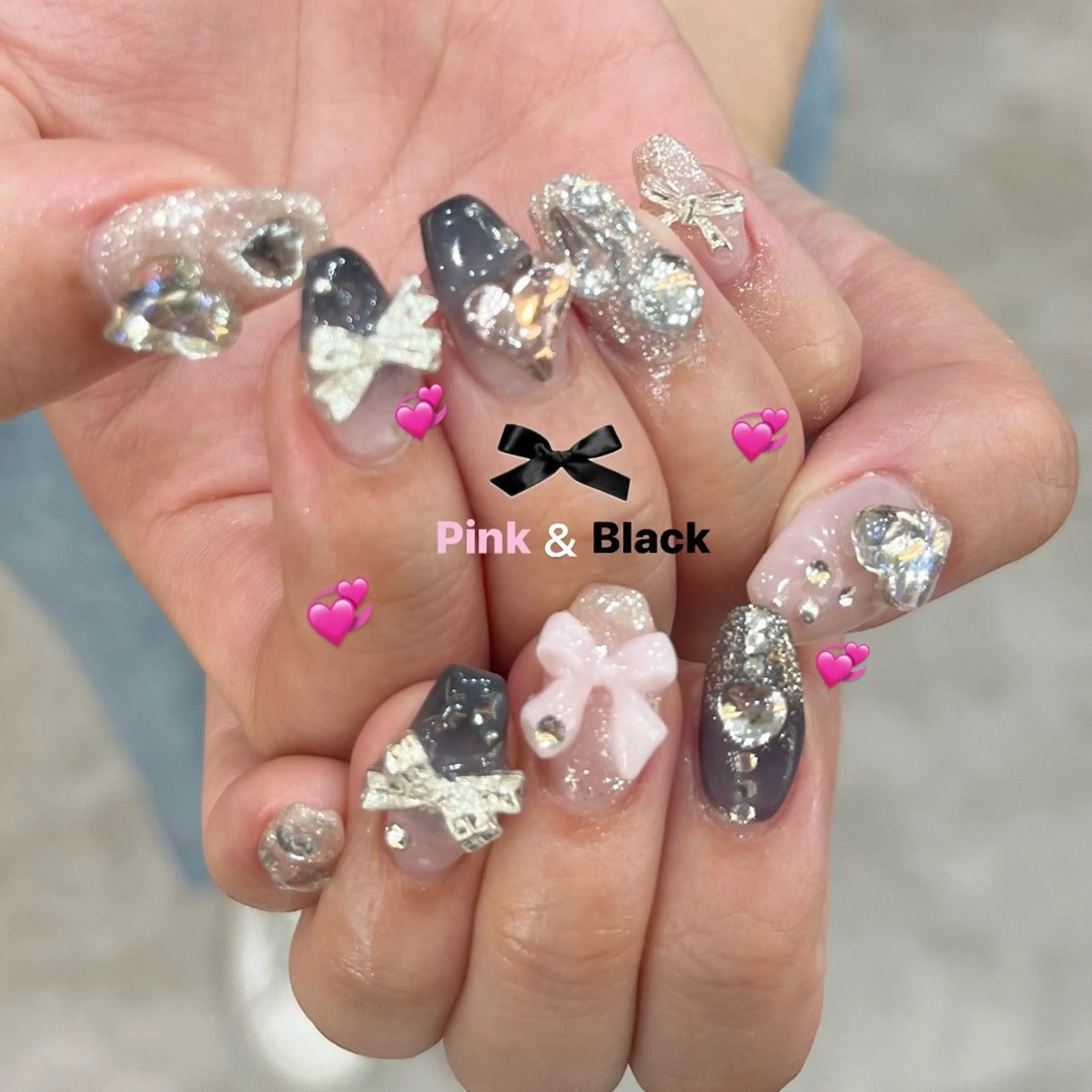 ネイル アートネイル 持ち込み ハンドネイル Ibuki 🎀仙台パルコ🎀のネイルデザイン