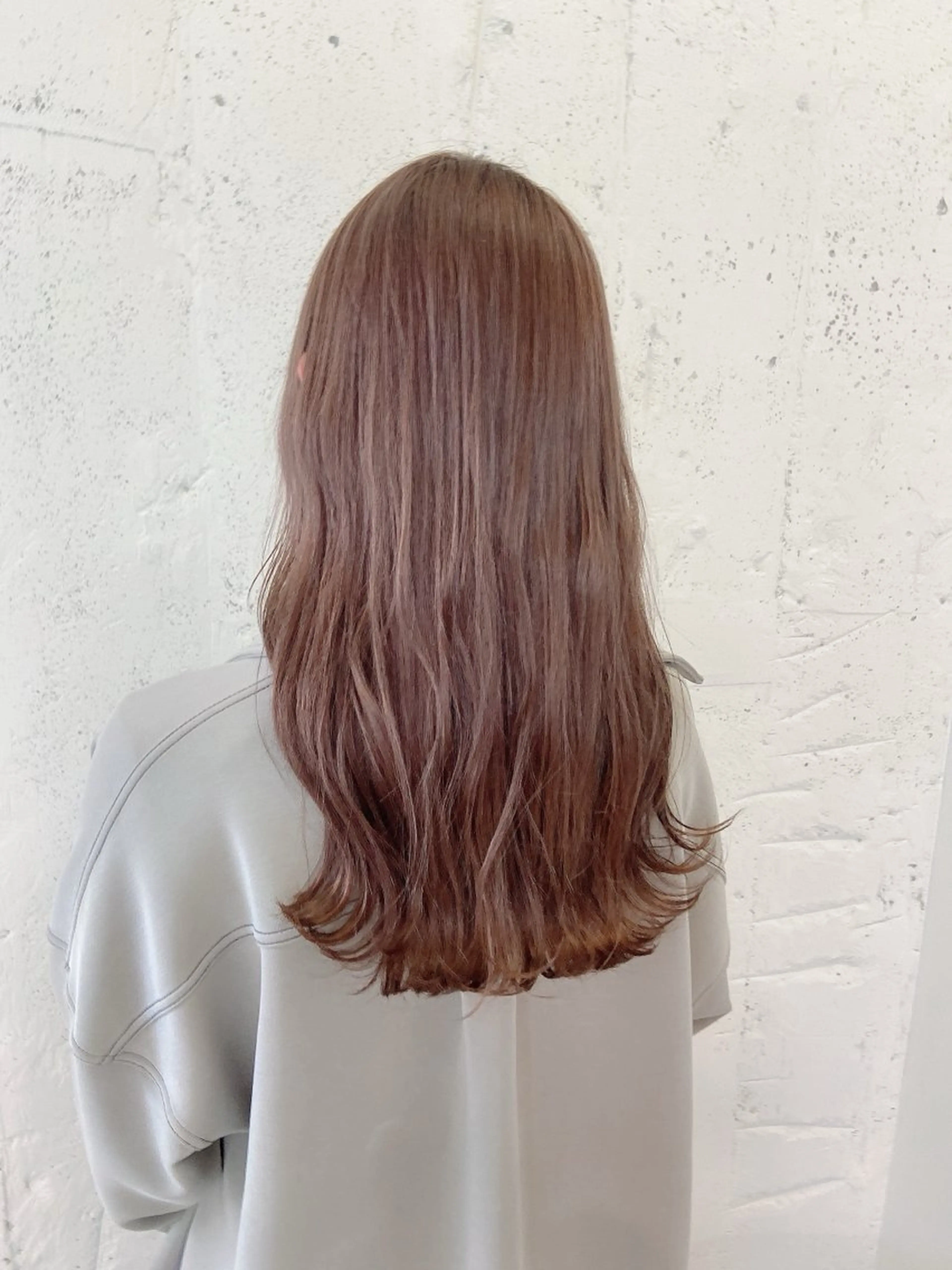 ロング カラー 透明感カラー🎀／ マツエクのヘアスタイル