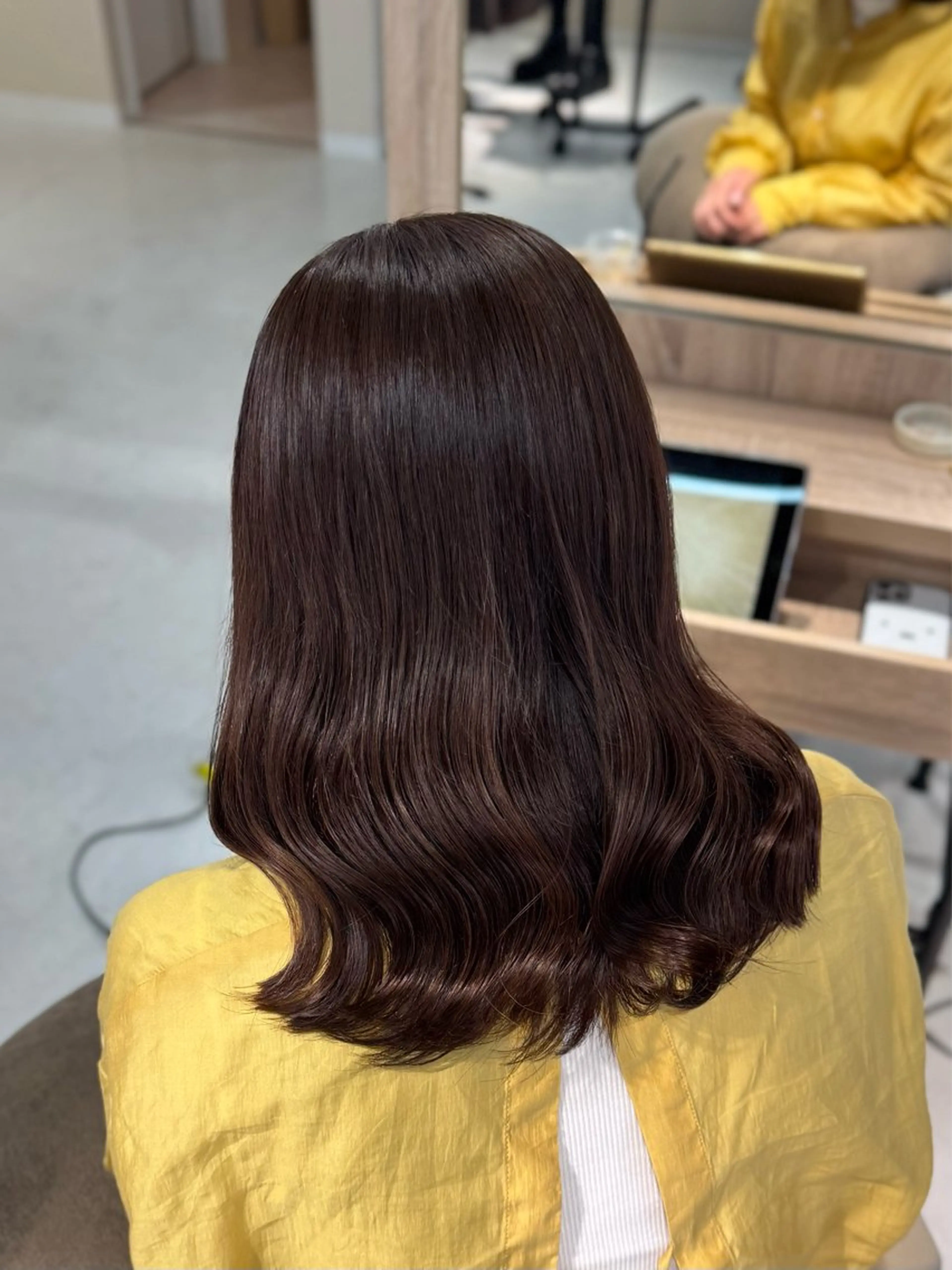 ミディアム チョコレートブラウン カット ヘアカラー juprey所属・jupreÿ 𝒔𝒂𝒚𝒂🍓のヘアスタイル