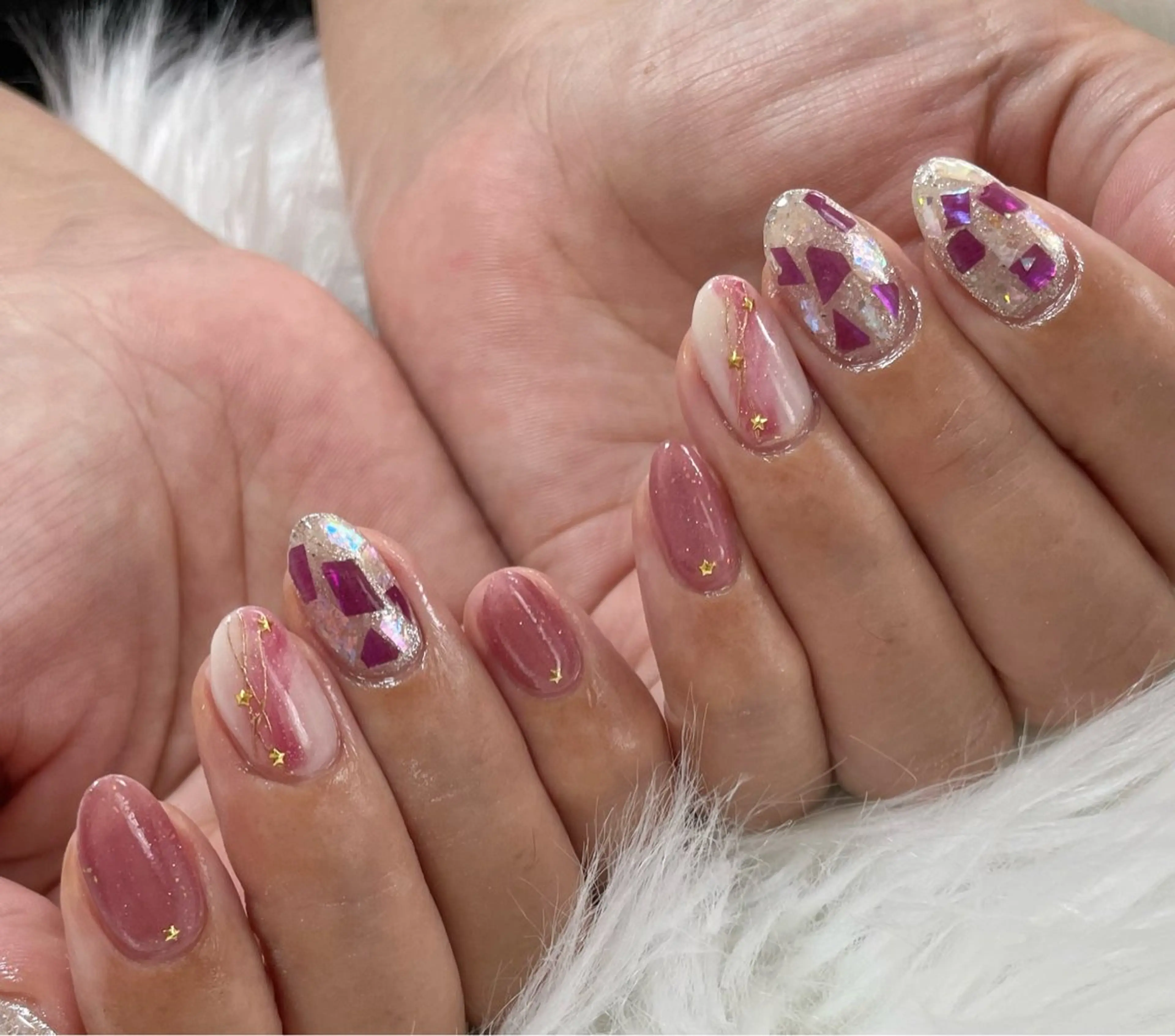 ネイル ハンドネイル nail salon HIRUKANAのネイルデザイン