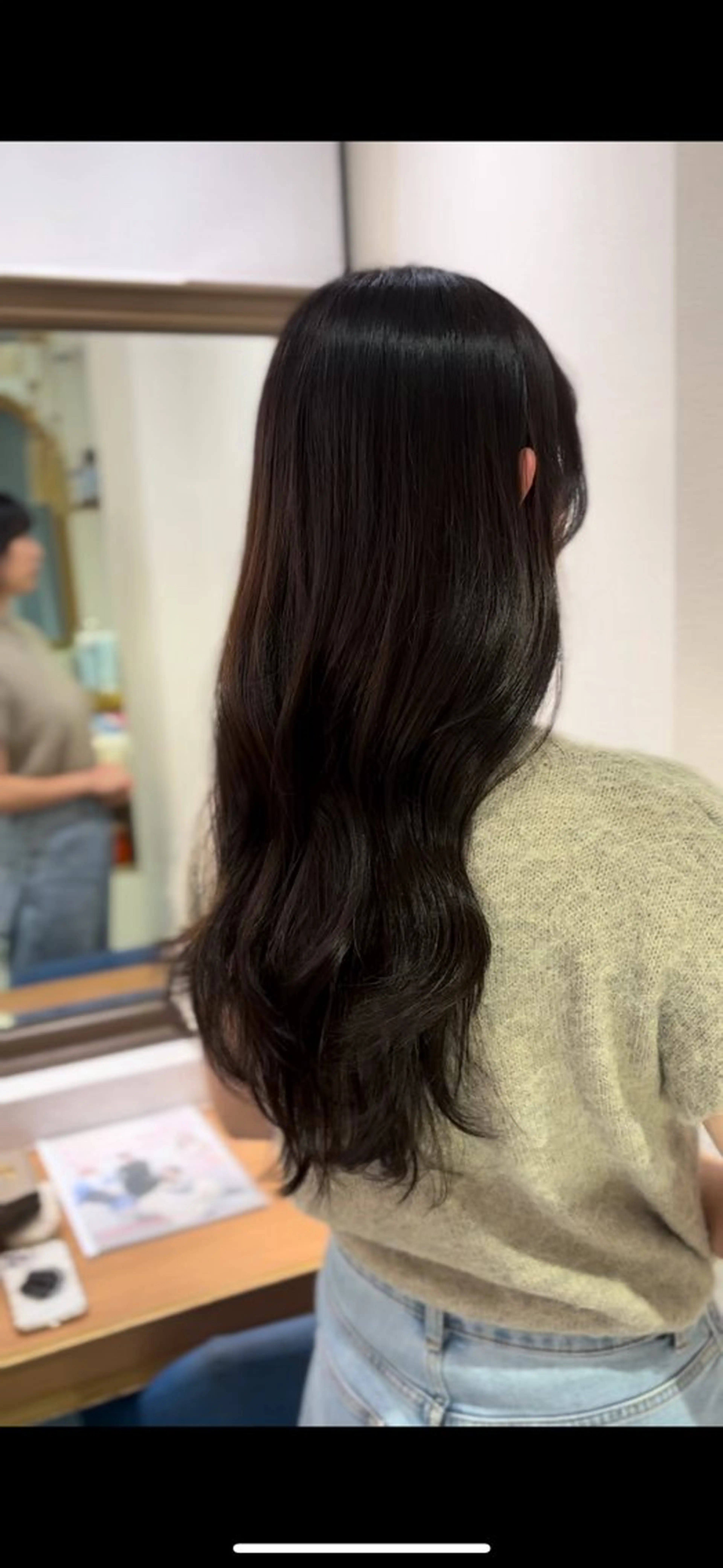 ロング ❤︎韓国レイヤー/透 明感カラー/目黒のヘアスタイル