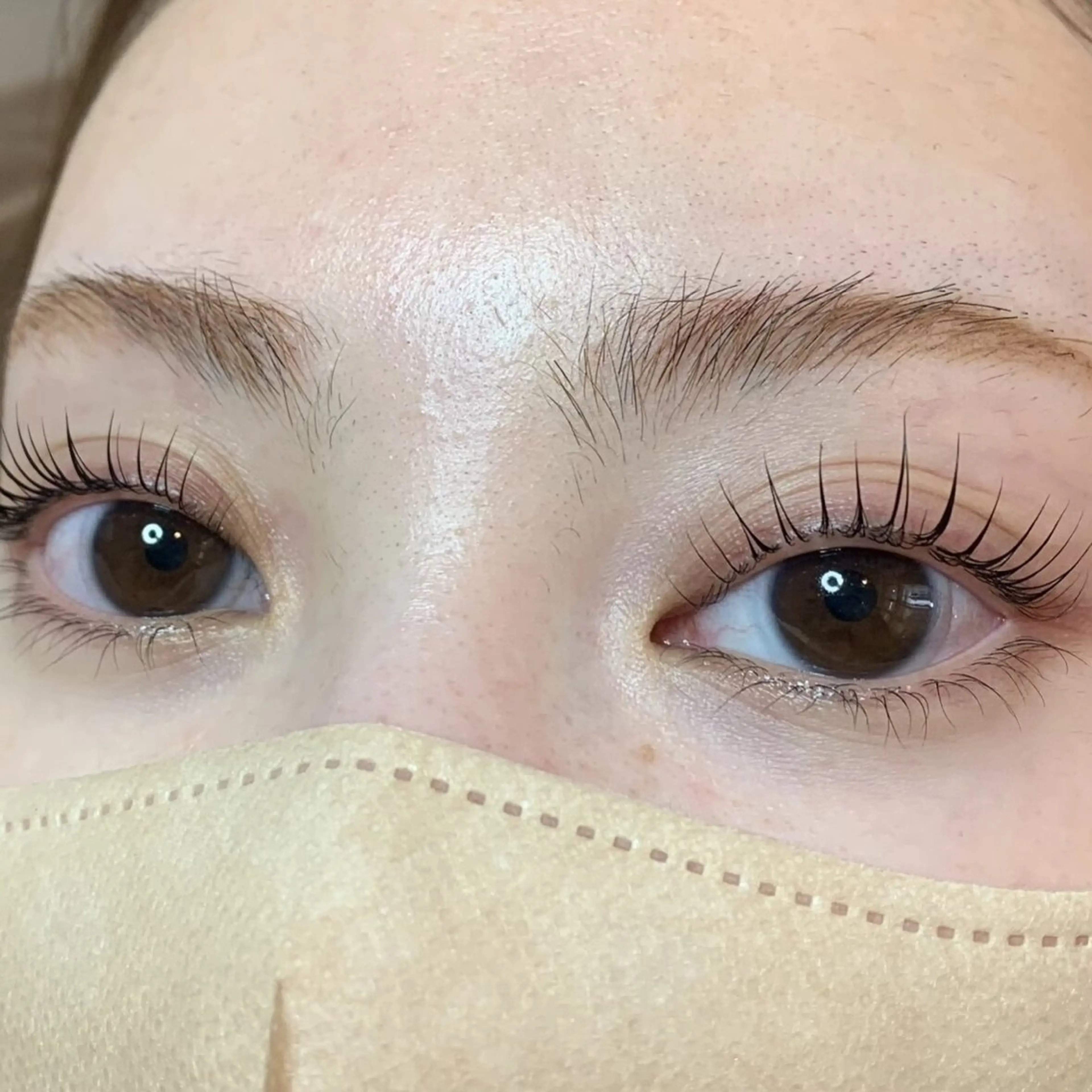 マツエク・マツパ 束感まつ毛 カラーマツエク フラットラッシュ パリジェンヌラッシュリフト まつげパーマ アベ カカのマツエク・マツパデザイン