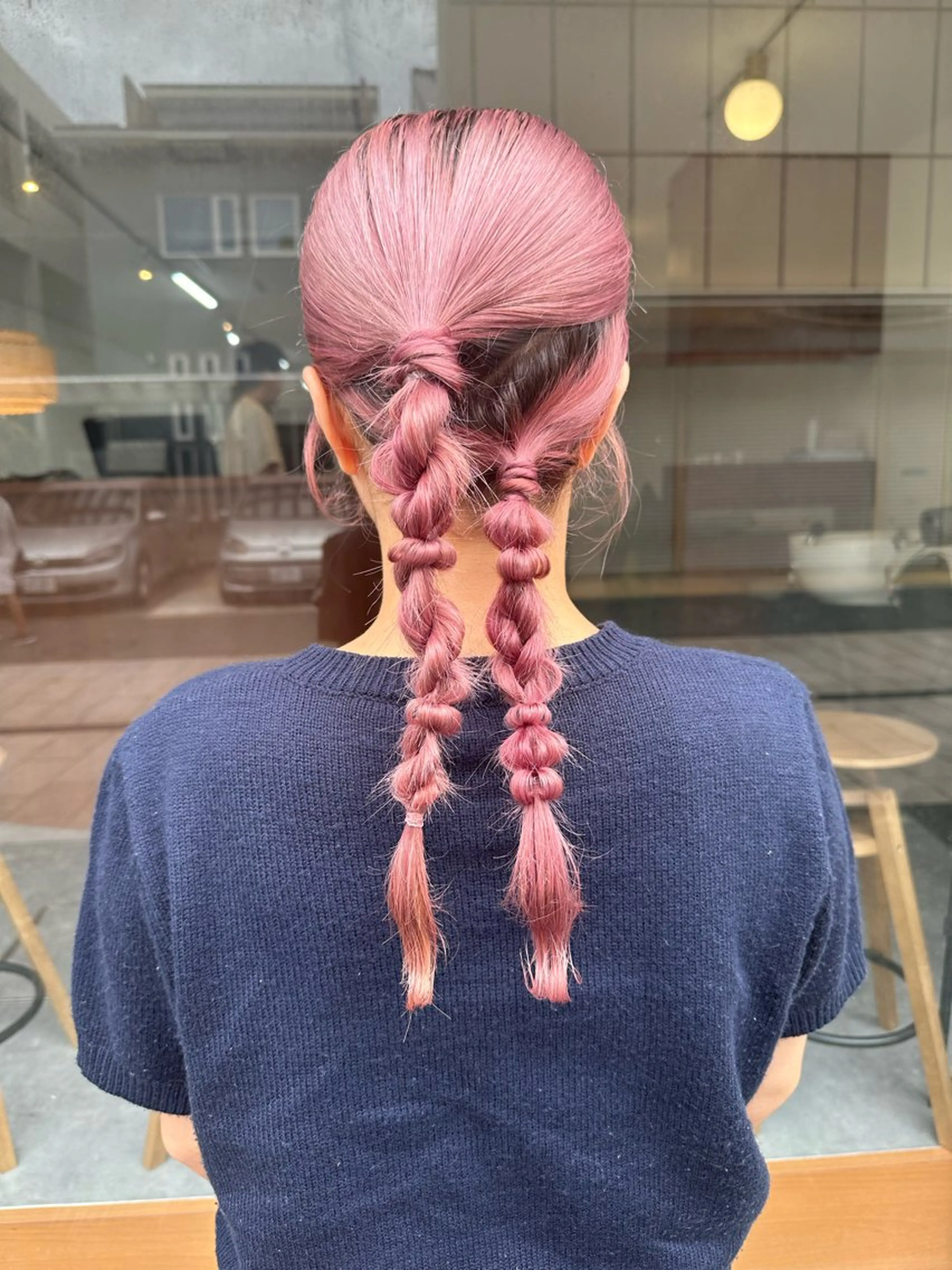 セミロング ヘアセット 🌈トップデザイナー 金沢駅近nanamiのヘアスタイル