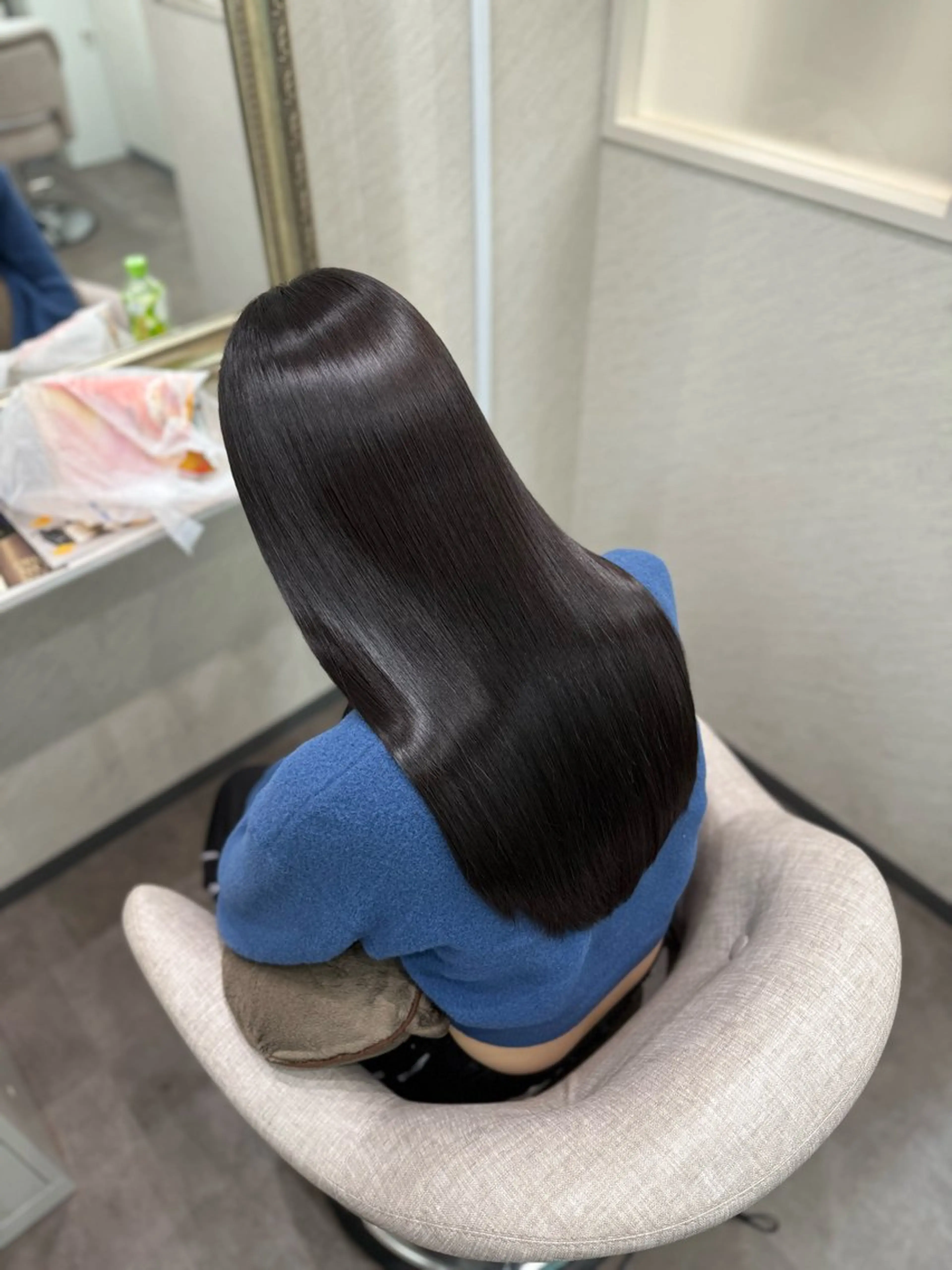 ロング トリートメント ヘッドスパ アンナ 髪質改善/縮毛矯正のヘアスタイル