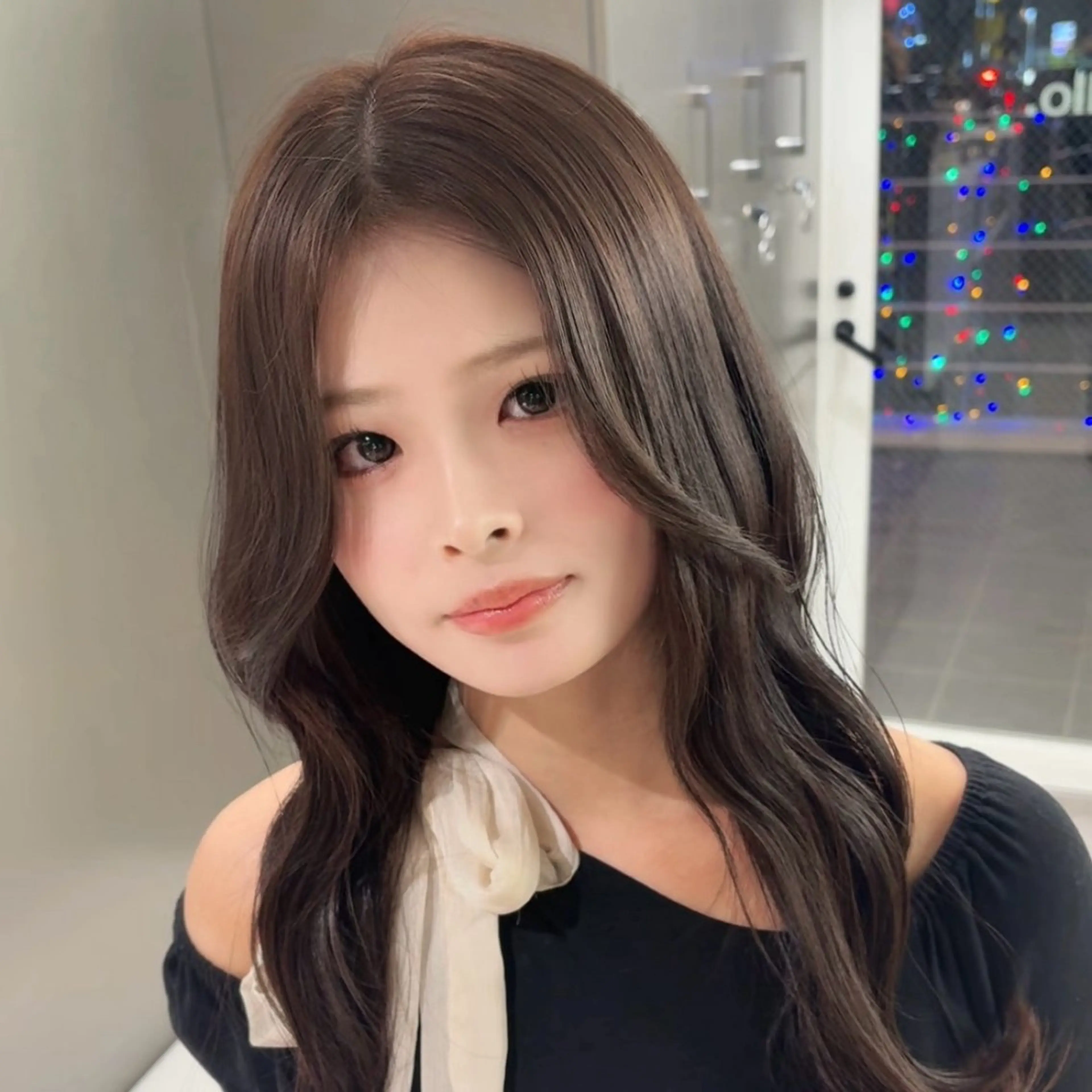 セミロング 🤍Suzuka🤍 ハイトーン/ブリーチのヘアスタイル