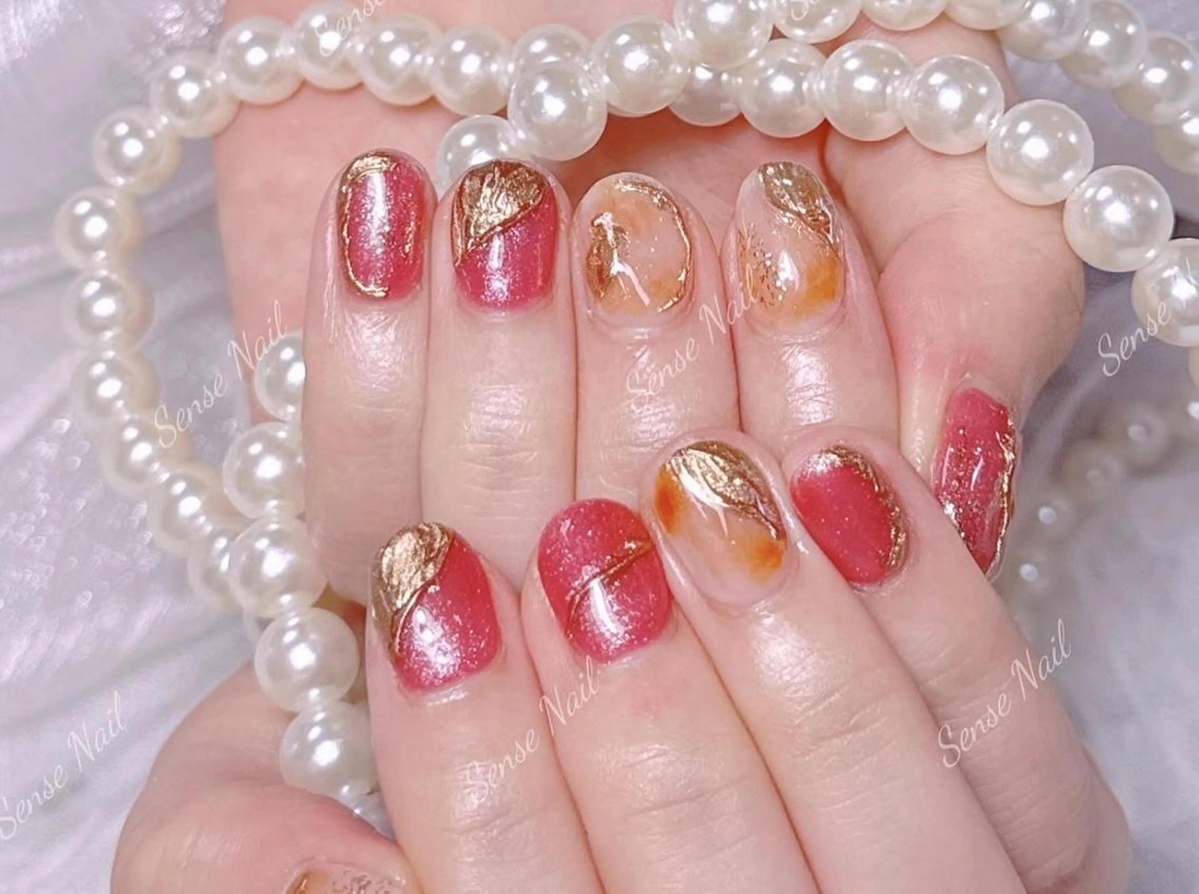 ネイル ハンドネイル 🎀Sense Nail新宿店🎀のネイルデザイン