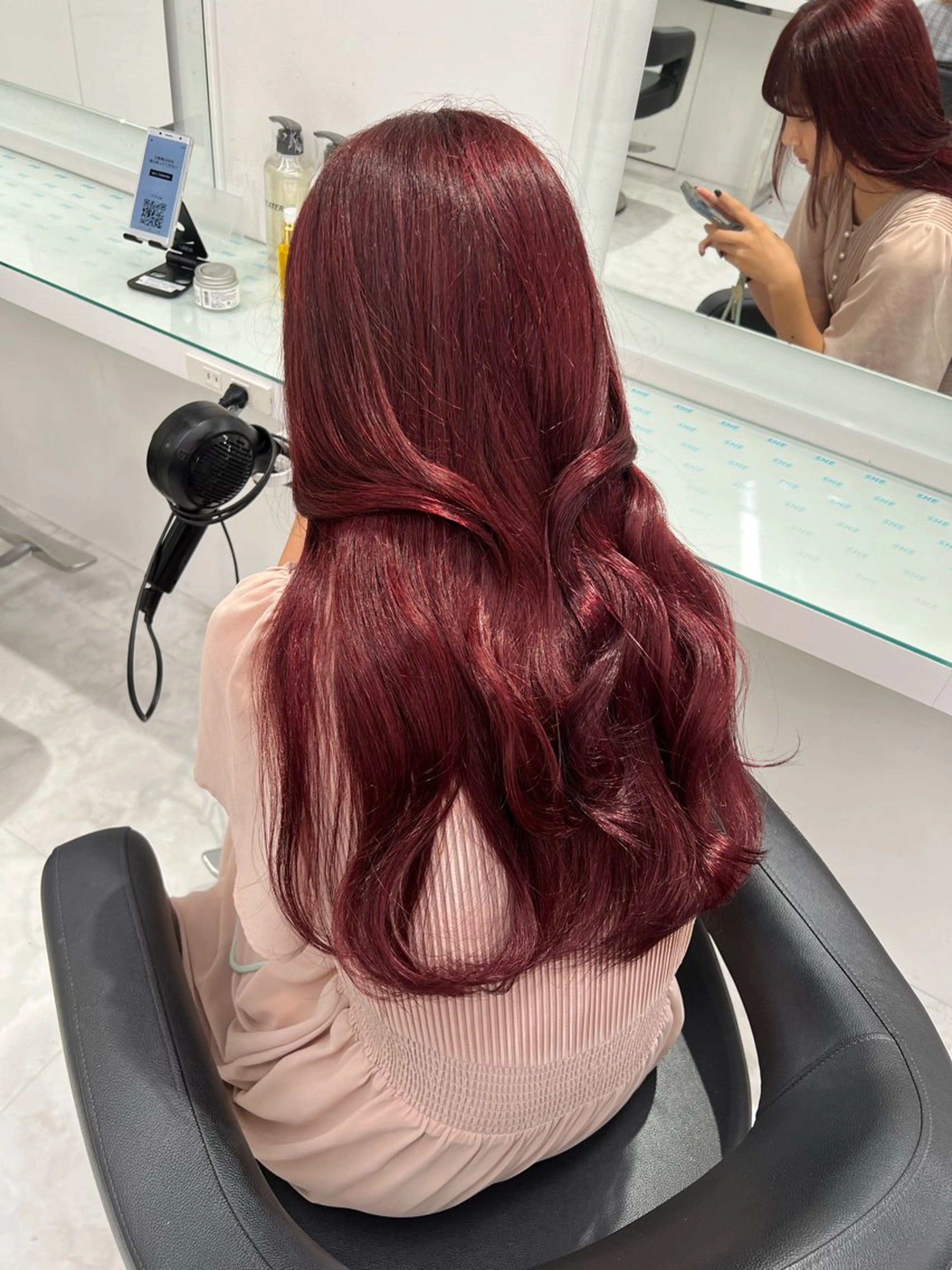 カラー ヘアカラー トリートメント ブリーチなし透明感 💗RYOTAのヘアスタイル