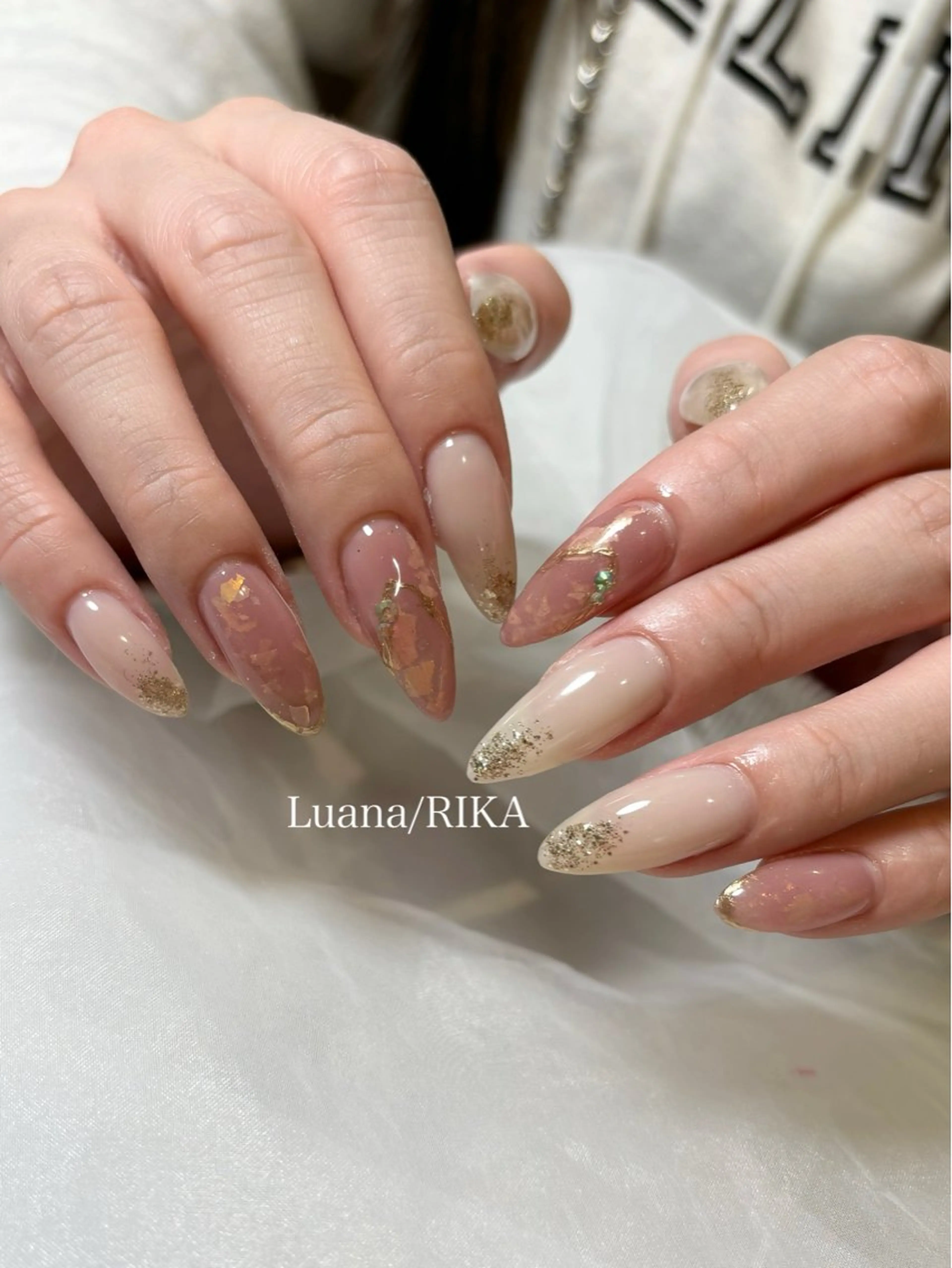 ネイル ハンドネイル Nail Salon Luana Rikaのネイルデザイン