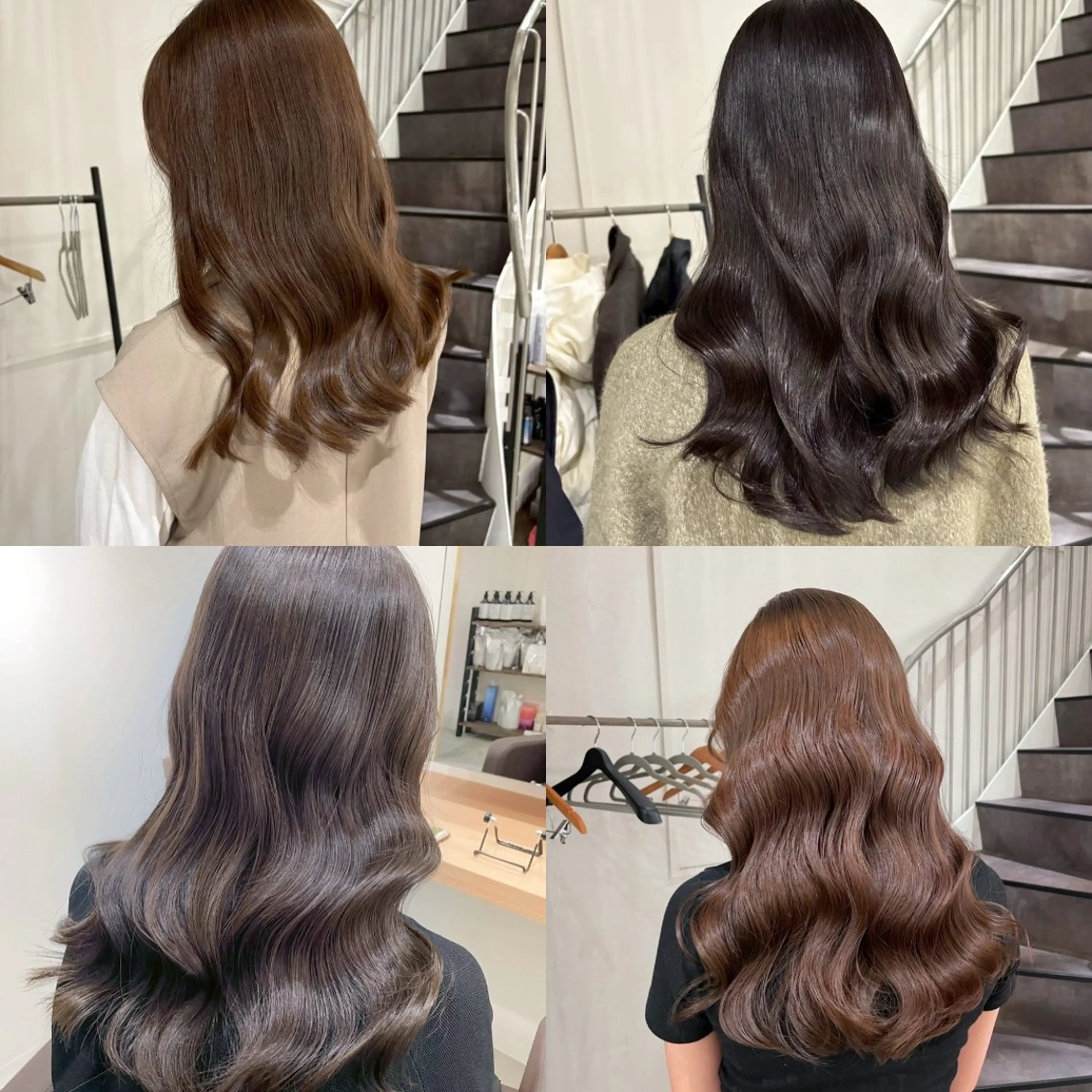 ロング ショートボブ ロングレイヤー アッシュ ボブ 顔周りカット 戸野綾音🎀 ／attraitのヘアスタイル