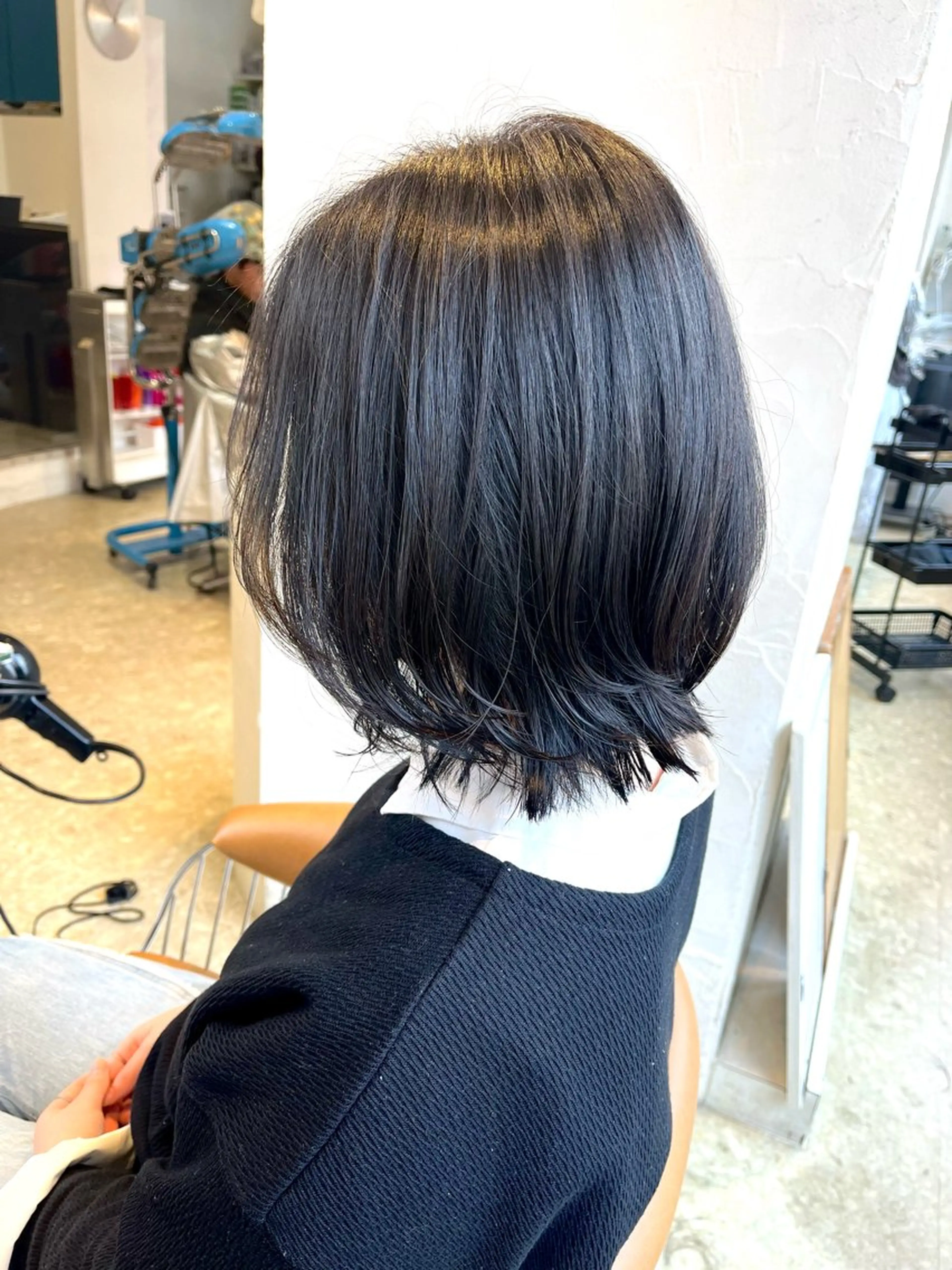 ミディアム カット ヘッドスパ うしだ かおるのヘアスタイル
