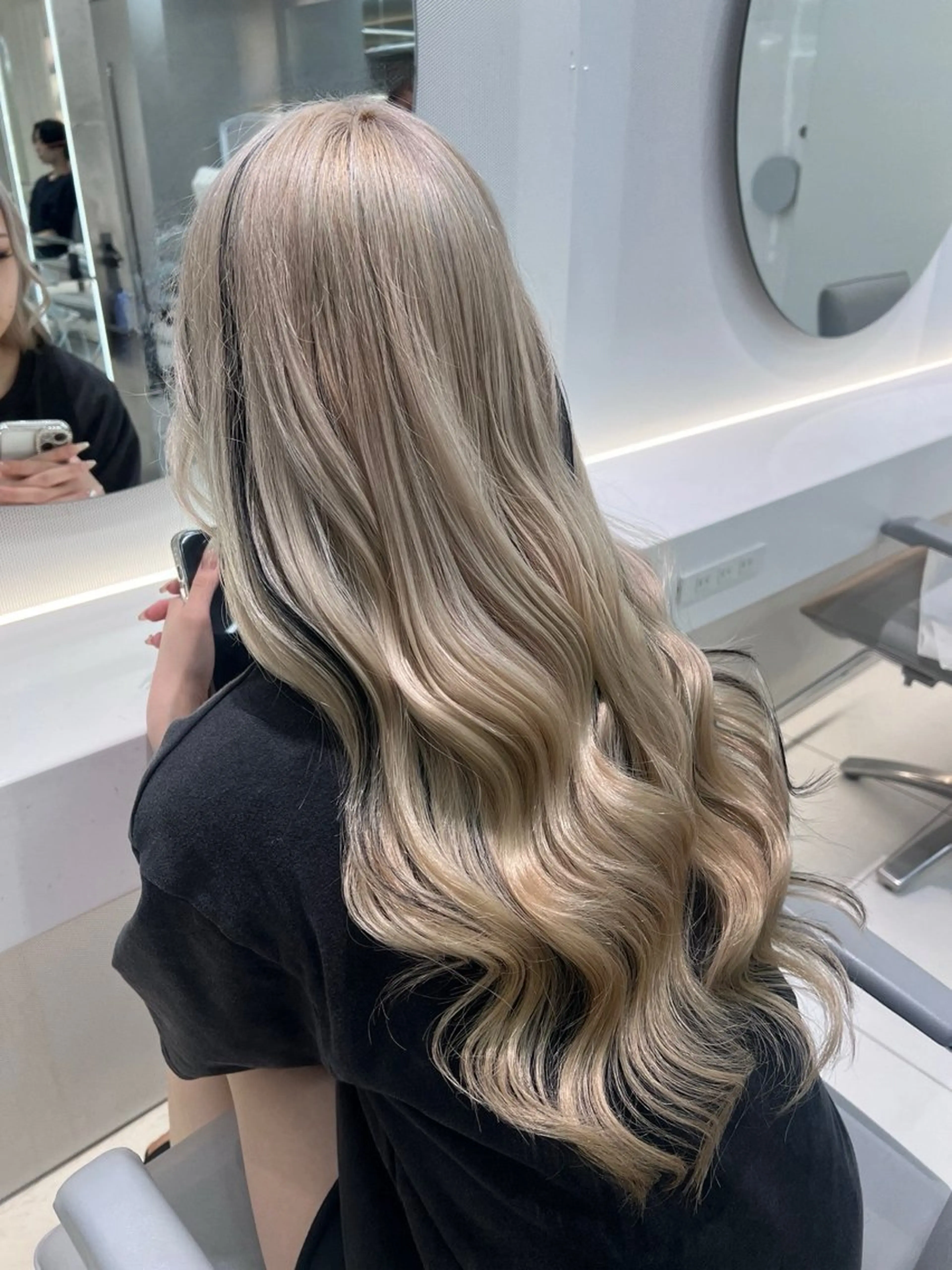 ロング カラー ヘアカラー トリートメント 🌈 YUUNA🌈のヘアスタイル