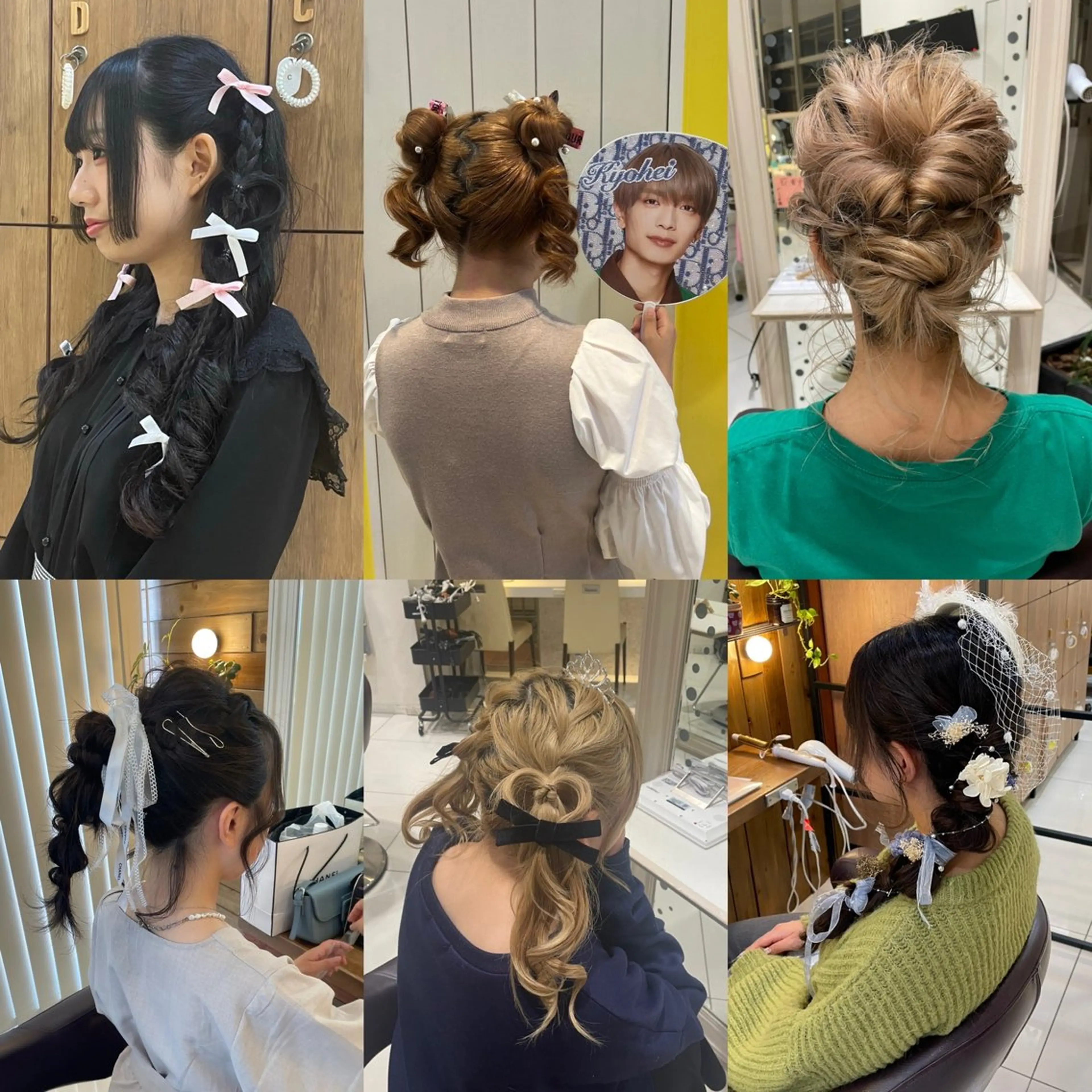 ヘアアレンジ 透明感/暖色カラー /ヘアアレンジ/ななのヘアスタイル