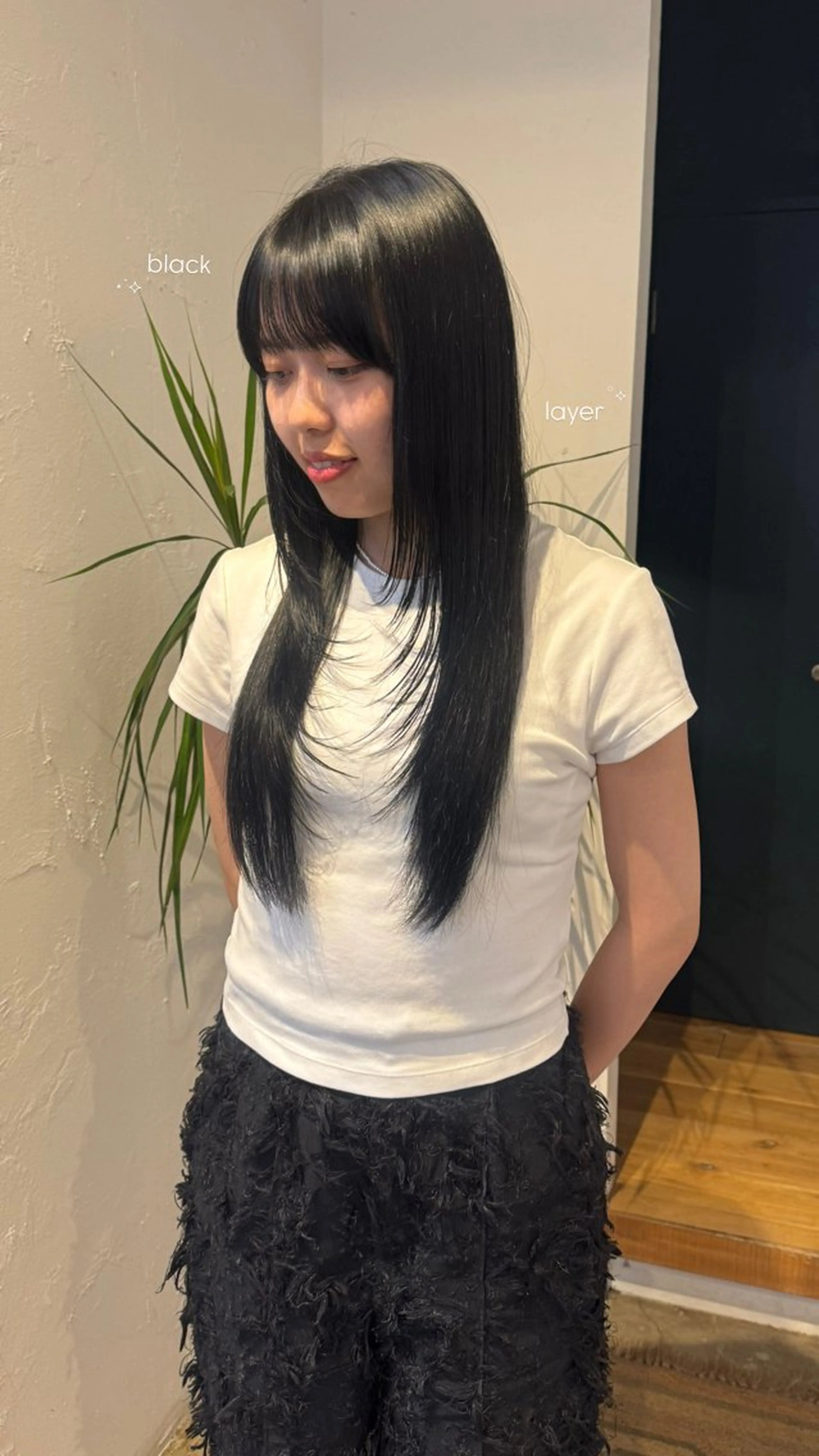 ロング カラー ヘアアレンジ カット ヘアカラー ᵐⁱᵏⁱᵏᵒ /透明感カラーのヘアスタイル
