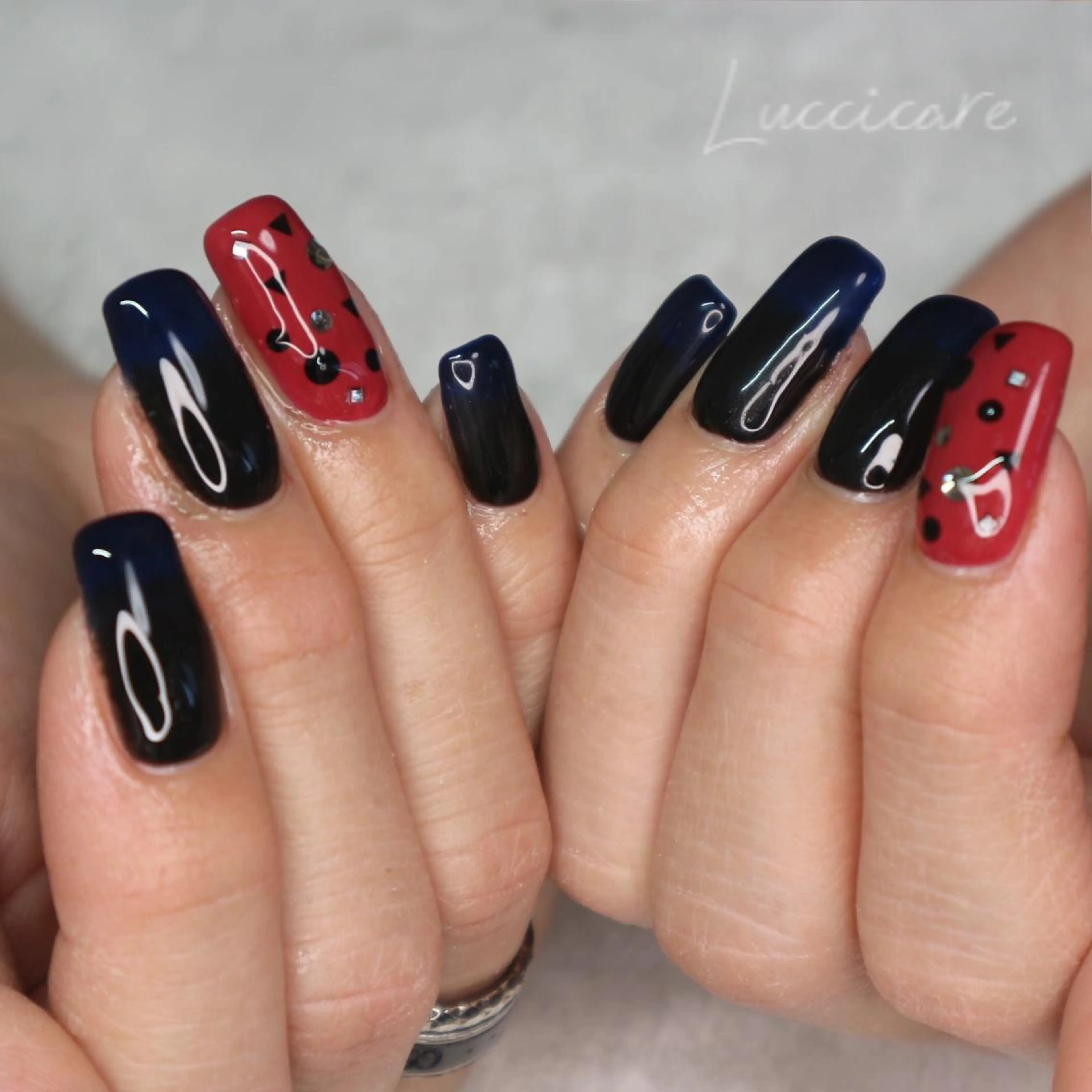 ネイル グラデーション 高田 ちかこのネイルデザイン