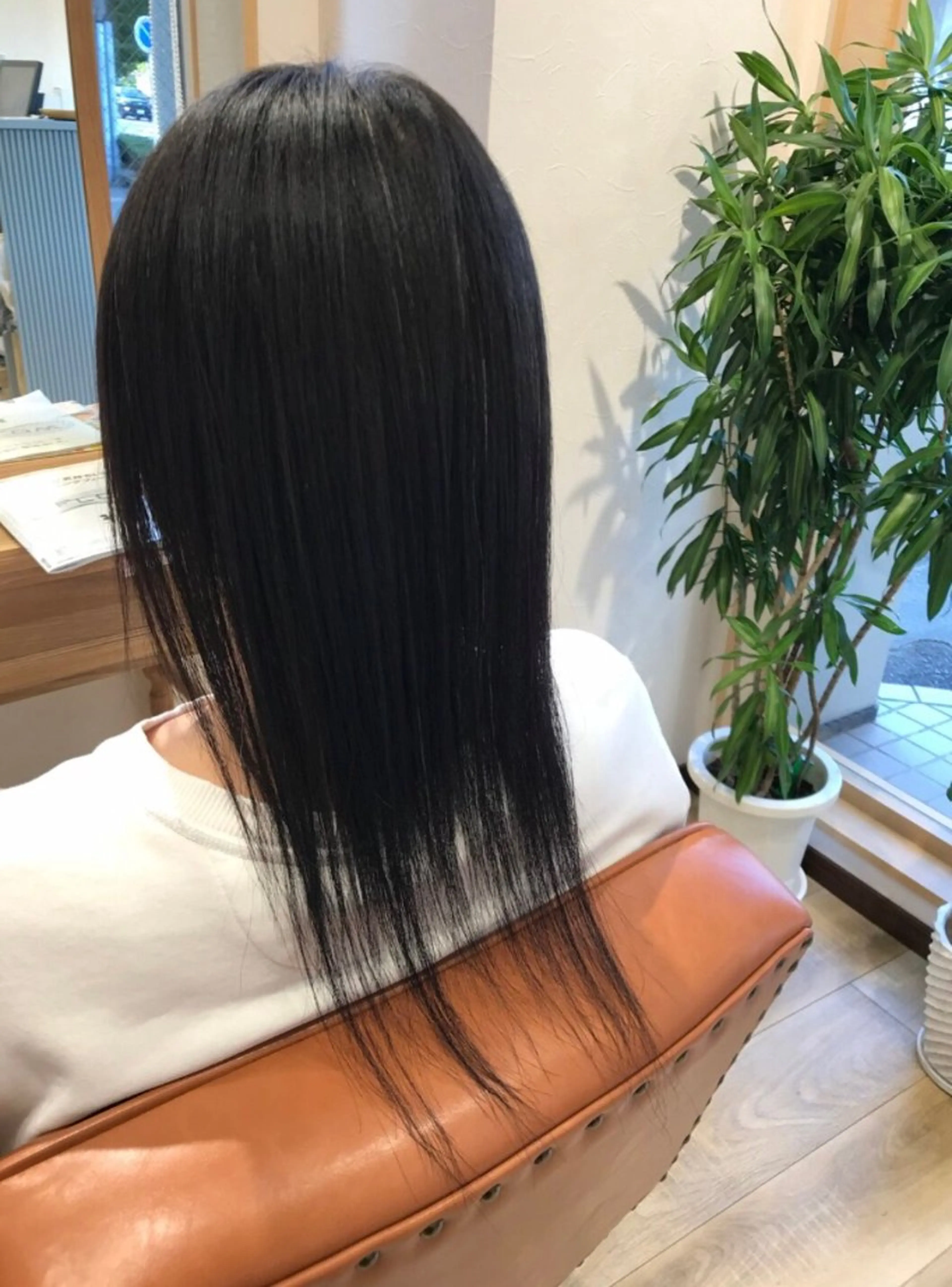 ロング 縮毛矯正 トリートメント hanna所属・齊藤 しずかのヘアスタイル