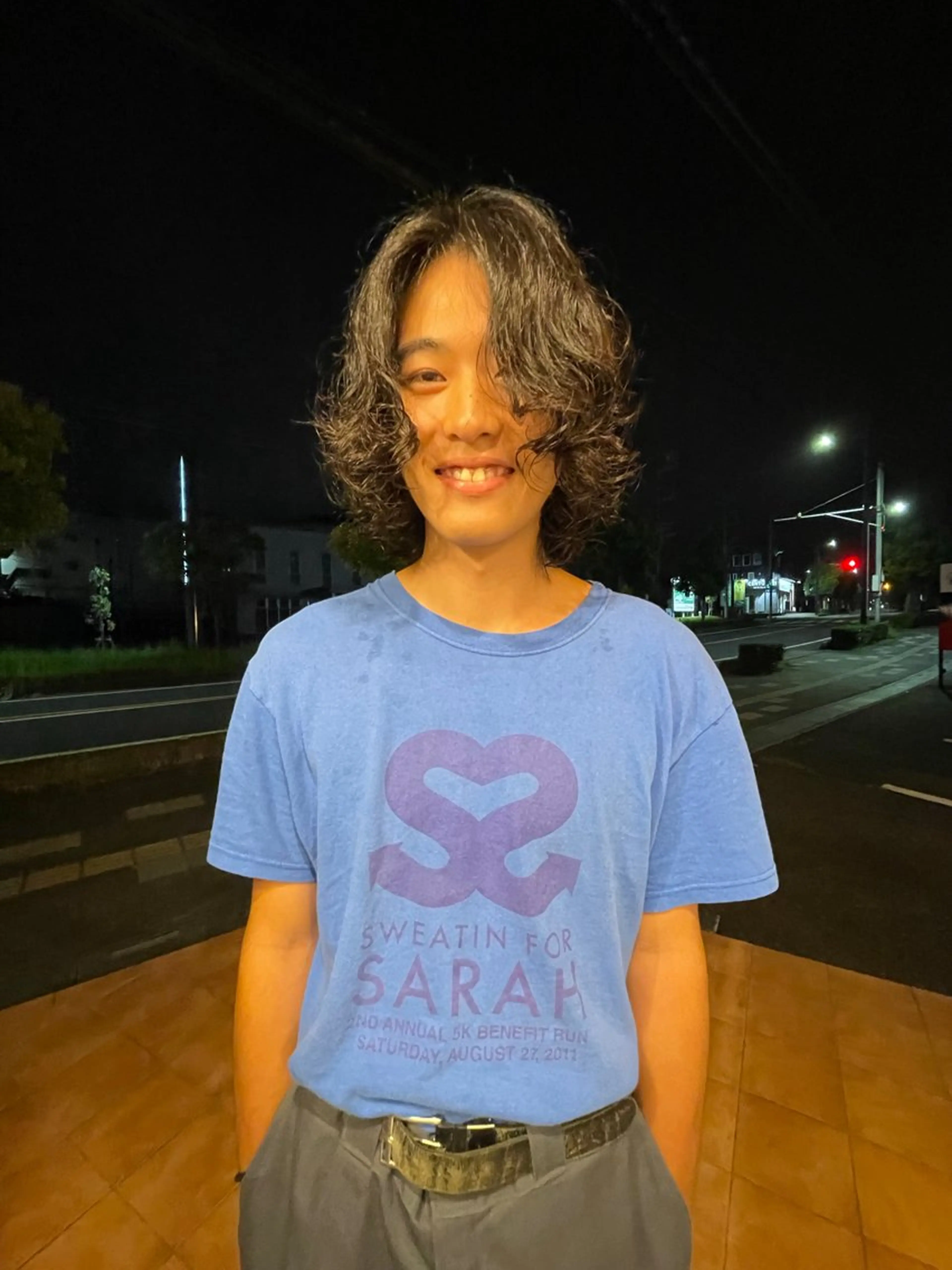 ミディアム パーマ メンズ パーマ特化/ 藤沢/HYOのヘアスタイル