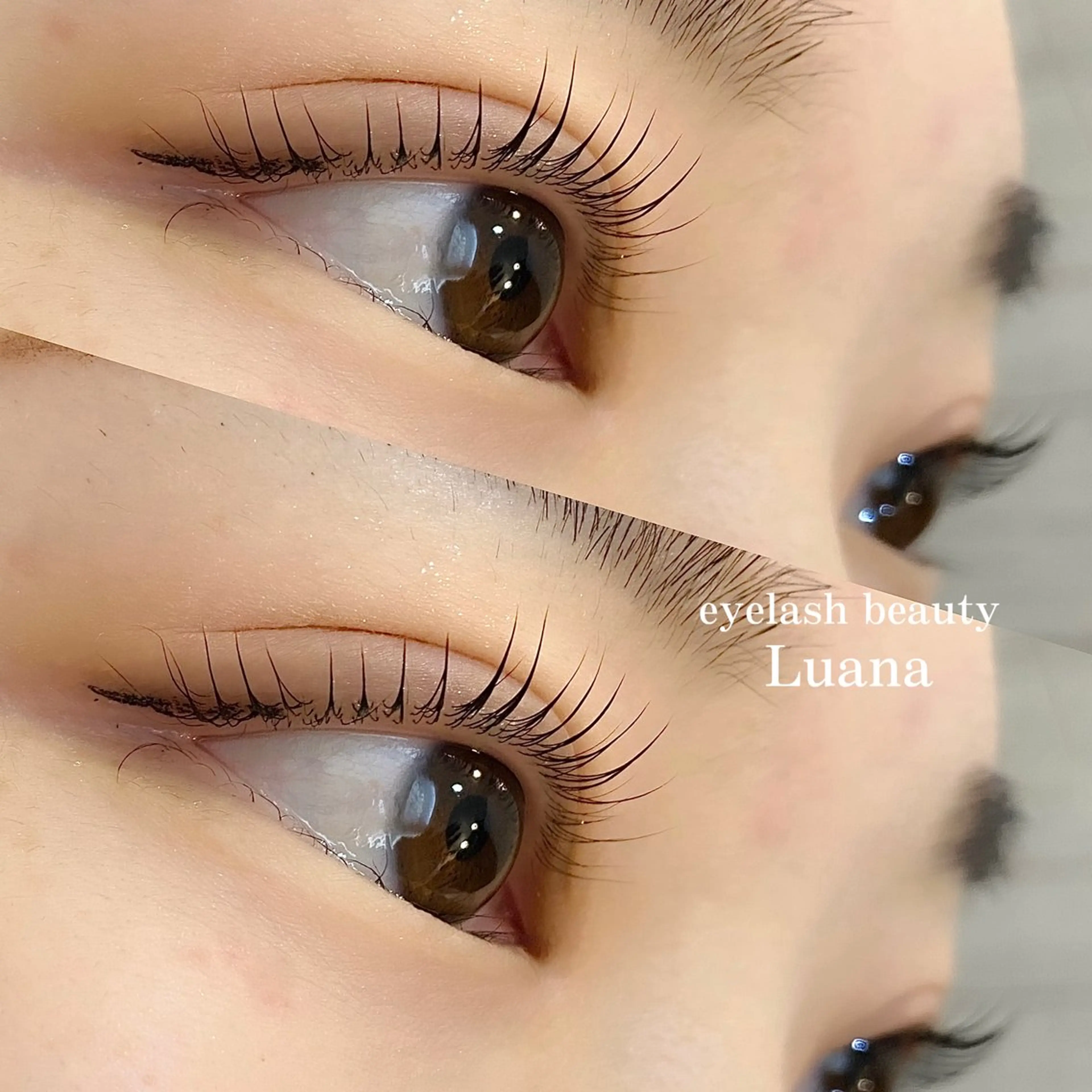 マツエク・マツパ パリジェンヌラッシュリフト eyelash beauty Luana所属・🌺Luana🐬 yukariのマツエク・マツパデザイン
