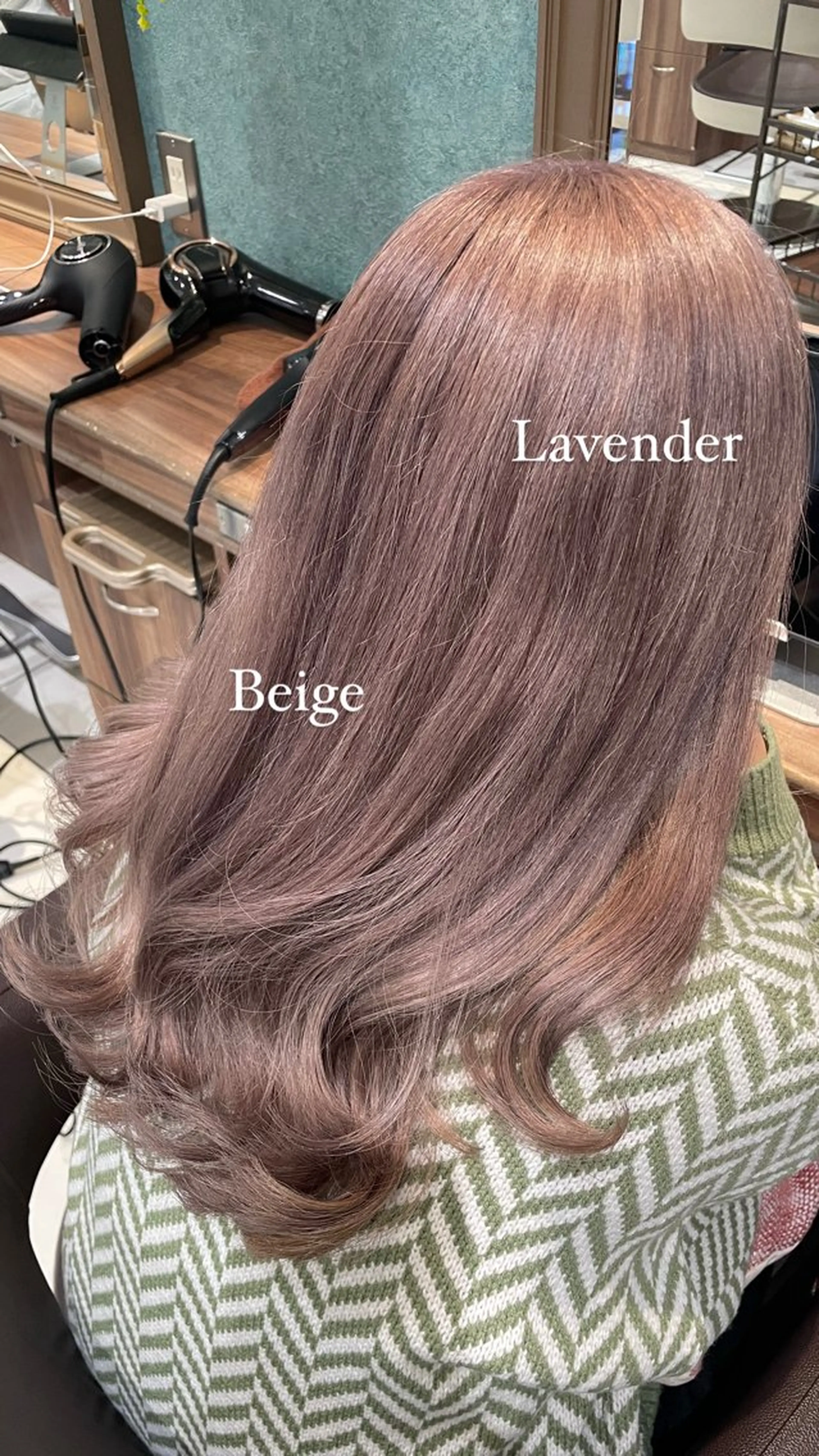ロング カラー ヘアアレンジ 🪽透明感カラー 増子美沙希🪽のヘアスタイル