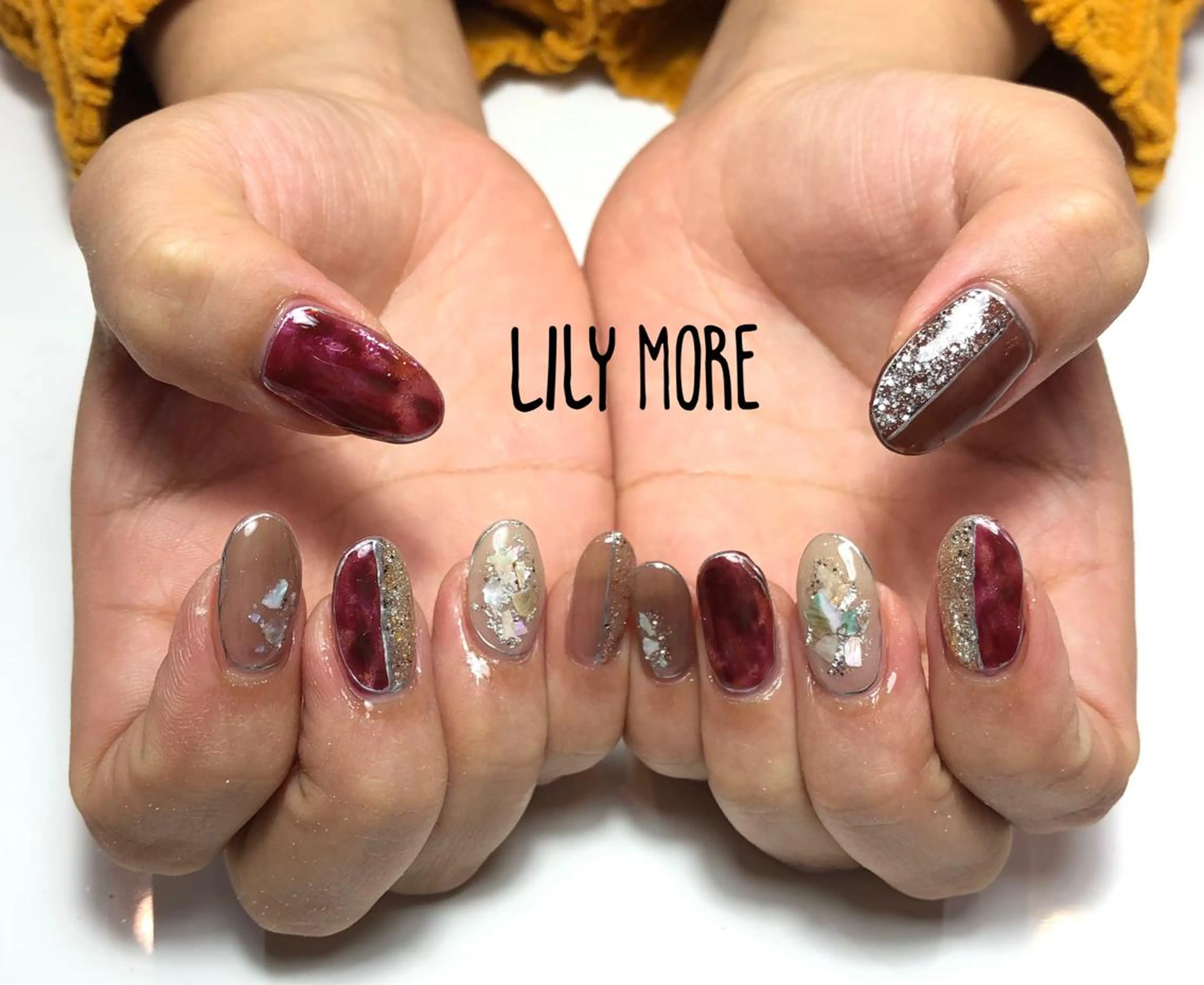 ネイル ニュアンスネイル Lily closetのネイルデザイン