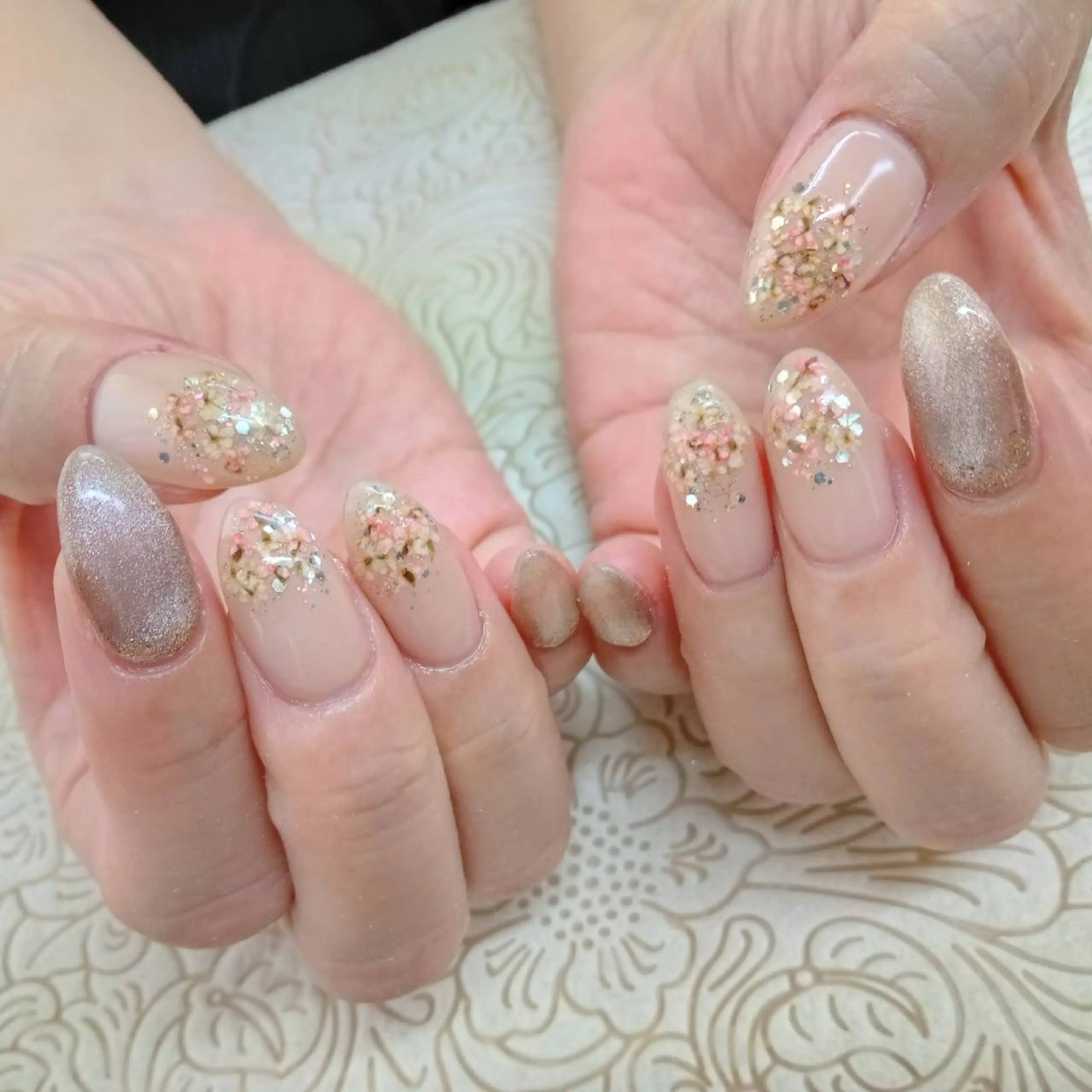 ネイル フラワーネイル precious nail room所属・precious nail  roomのネイルデザイン