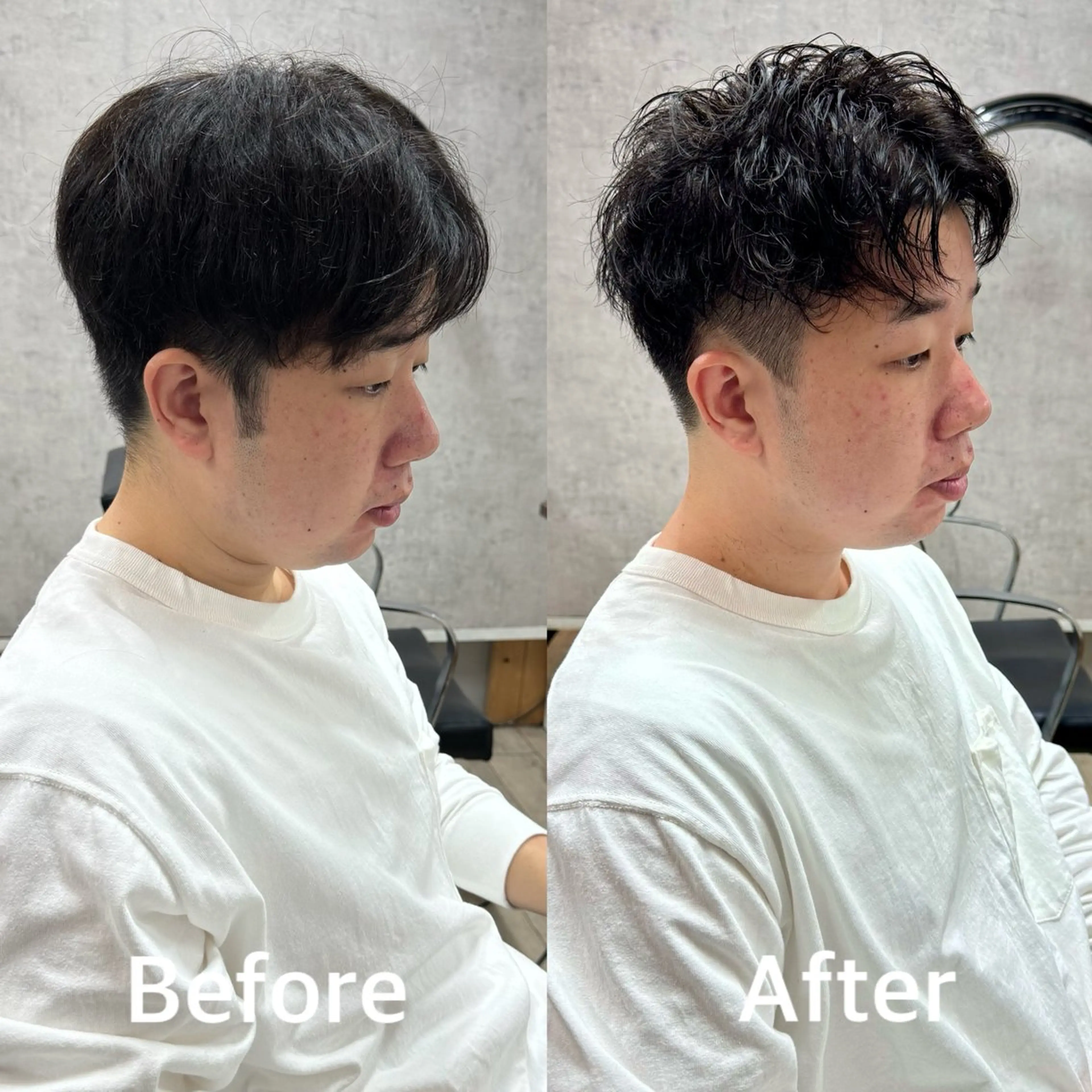 ショート パーマ メンズ メンズパーマ くせ毛 カット パーマ ヘアセット 【池袋/スパイキー ショート】ⓝⓘⓜⓤのヘアスタイル