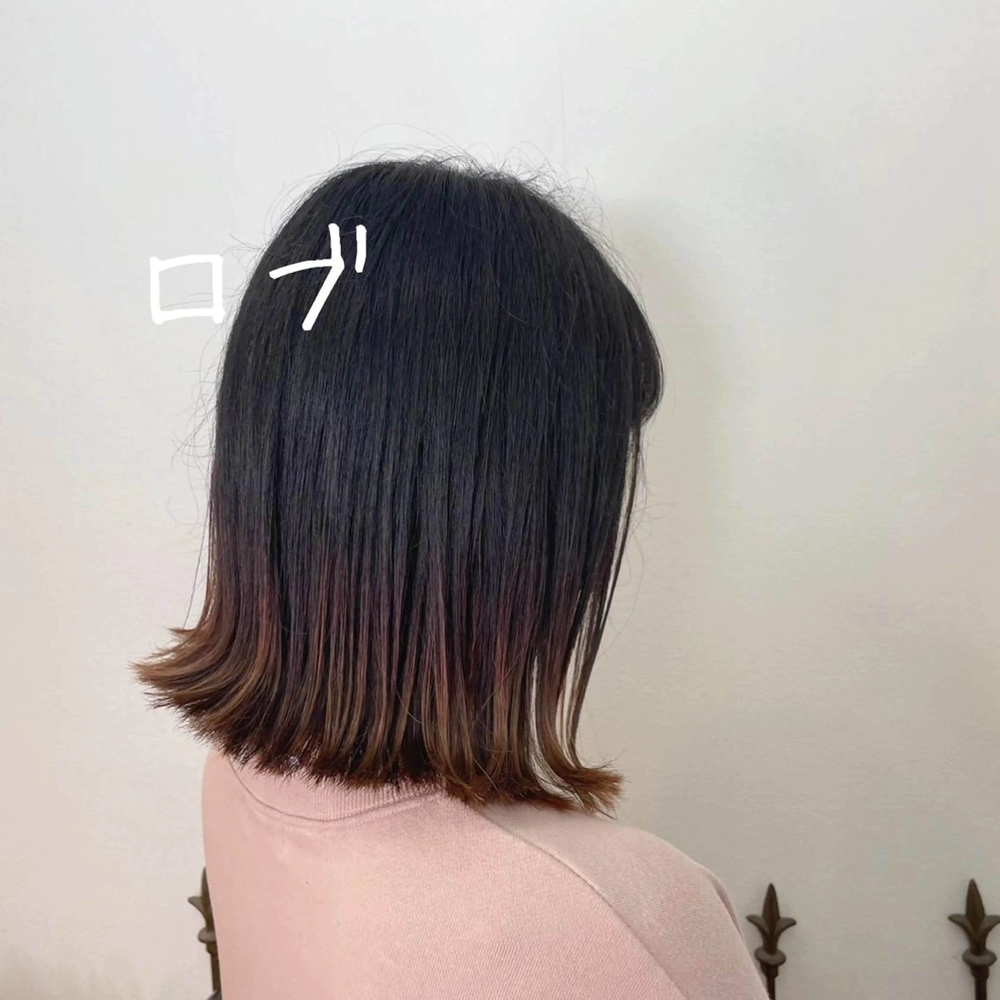 ミディアム ボブ カット ボブウルフ／ボブ Satsuki【名駅のヘアスタイル