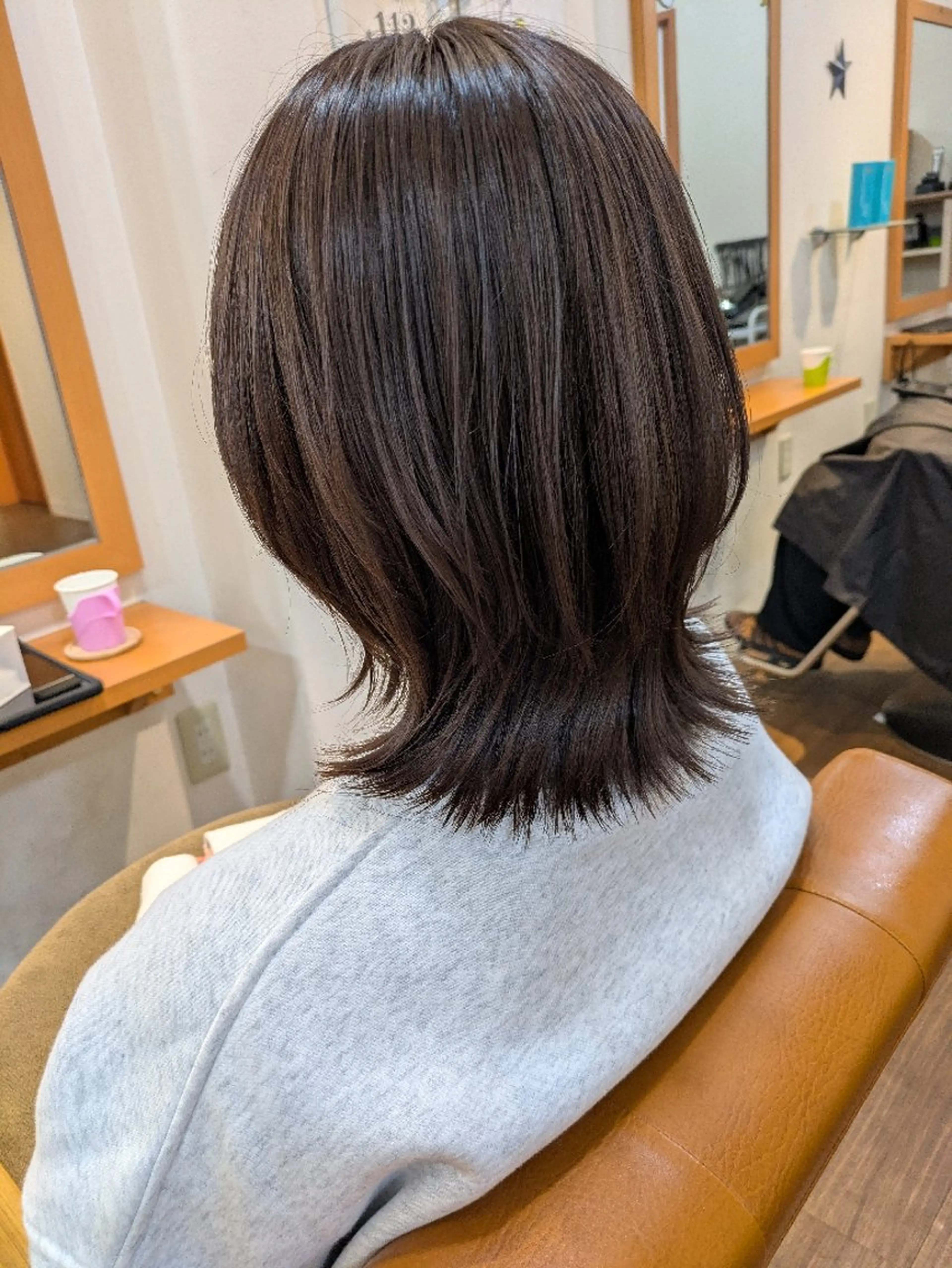 ミディアム 外ハネヘア tino所属・🎄藤原/ショート /ボブ得意🎅🏻のヘアスタイル