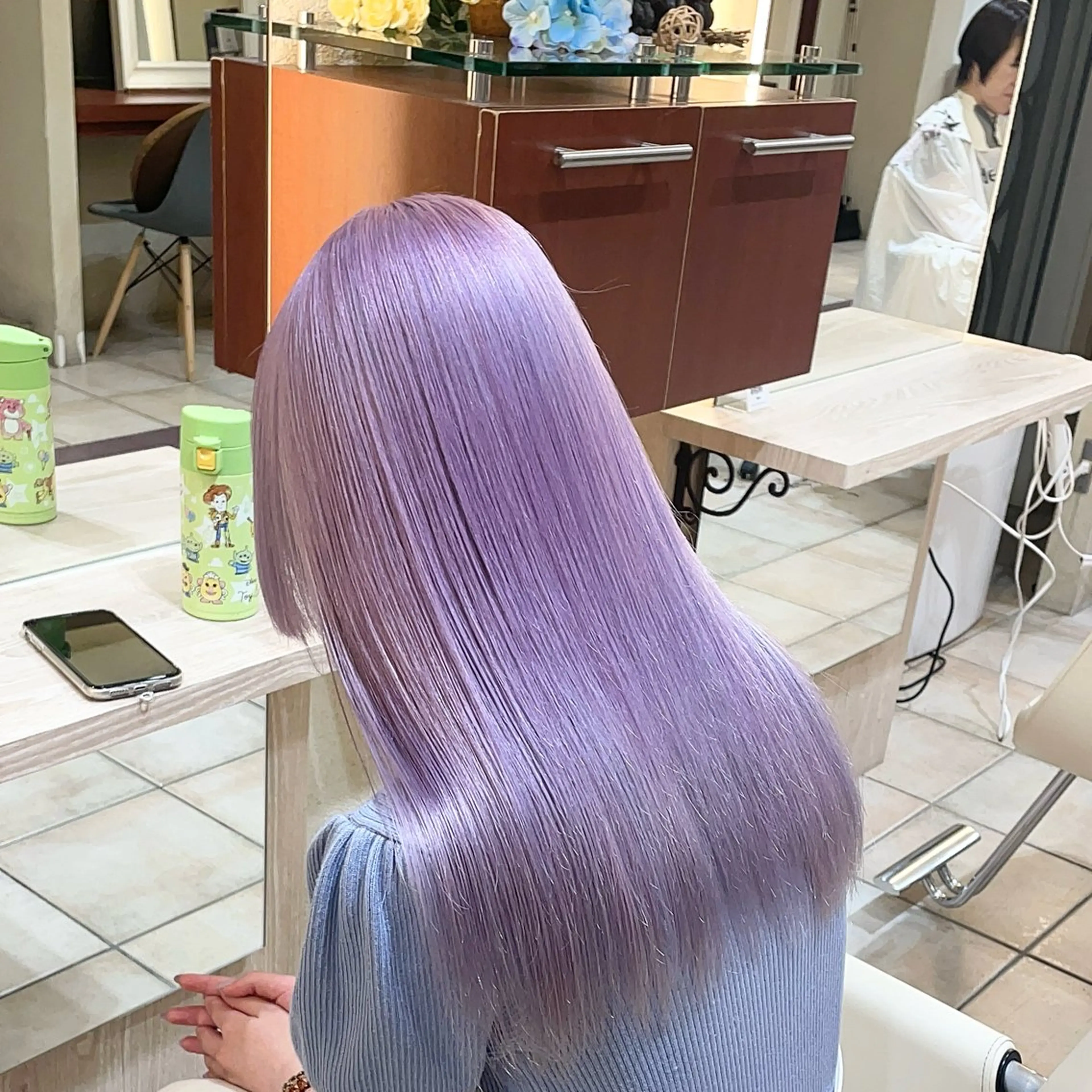 ミディアム カラー ブリーチ ケアブリーチ ハイトーンカラー ヘアカラー トリートメント tet 店長 RIKITOのヘアスタイル