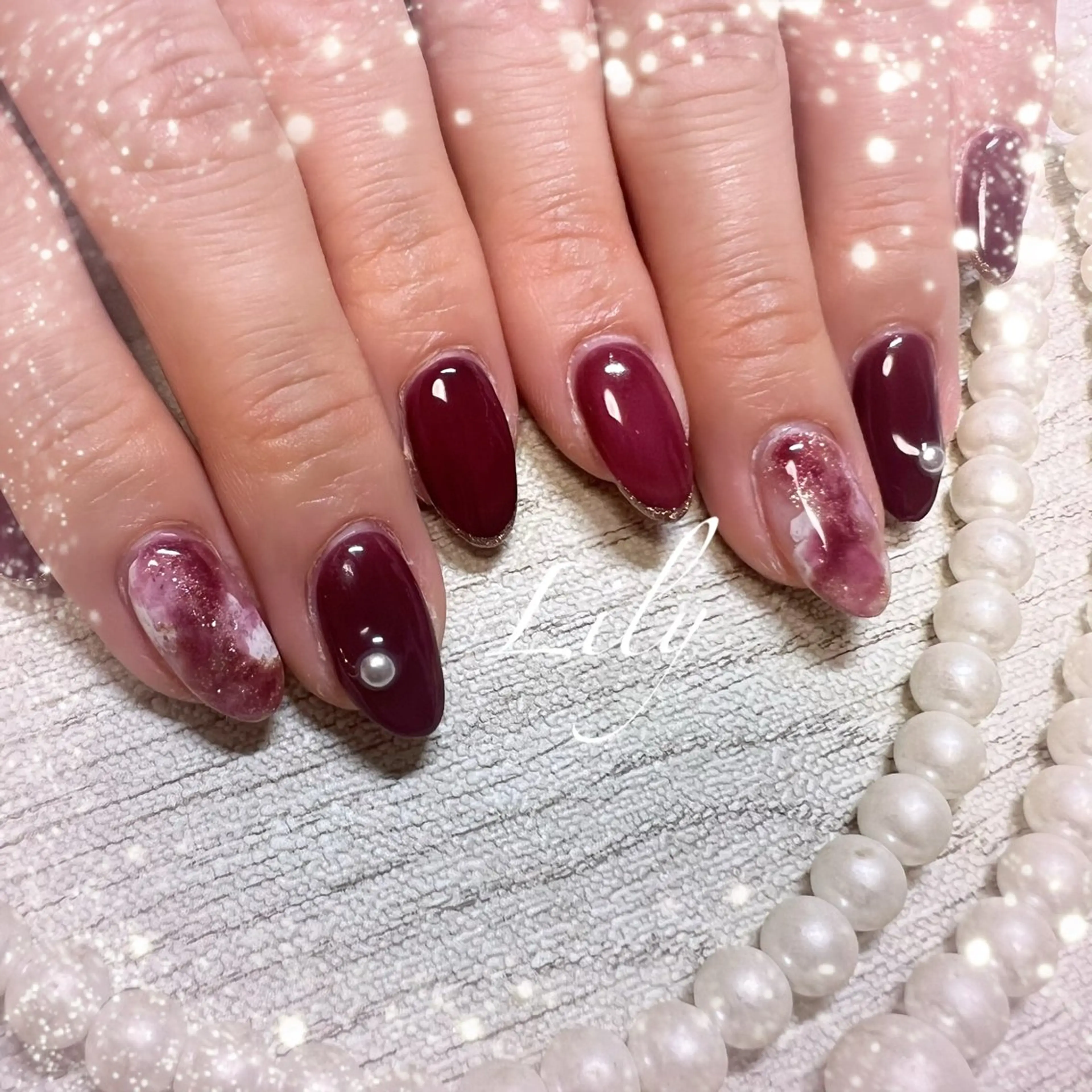 ネイル フットネイル Nailsalon Lilyのネイルデザイン