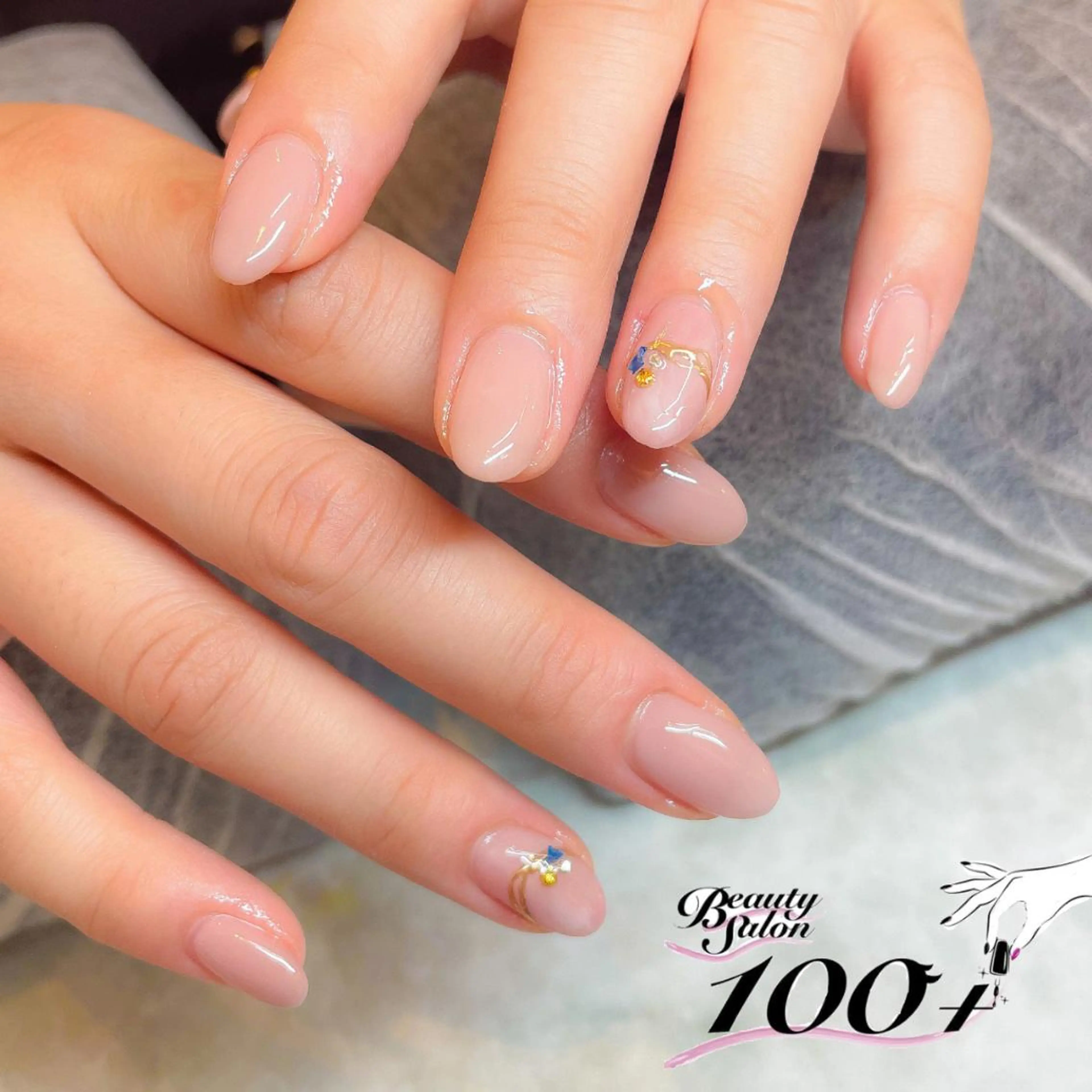 ネイル ハンドネイル beauty salon100＋所属・100＋ Yuuのネイルデザイン