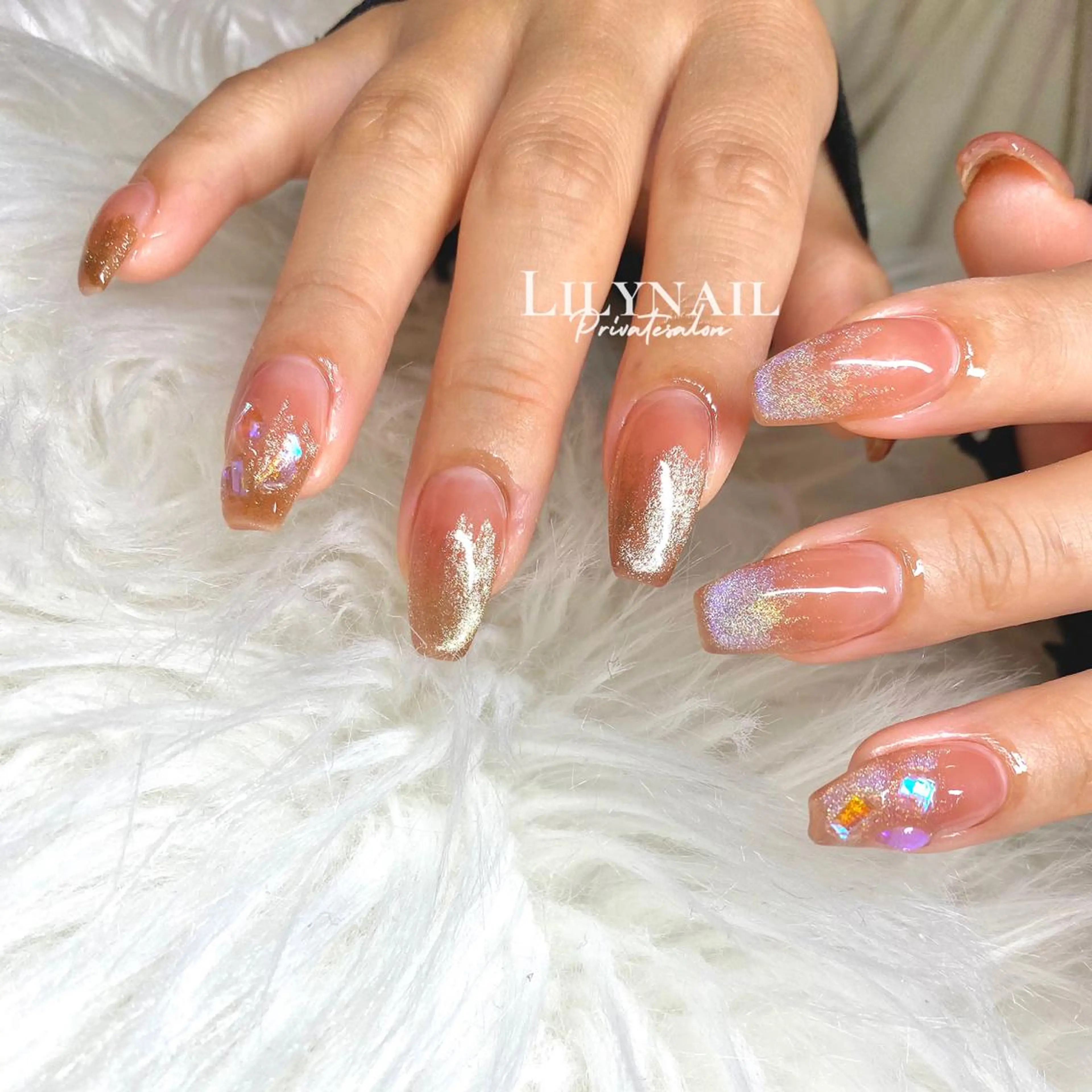 ネイル ハンドネイル #Lilynail ﾊﾙｶのネイルデザイン