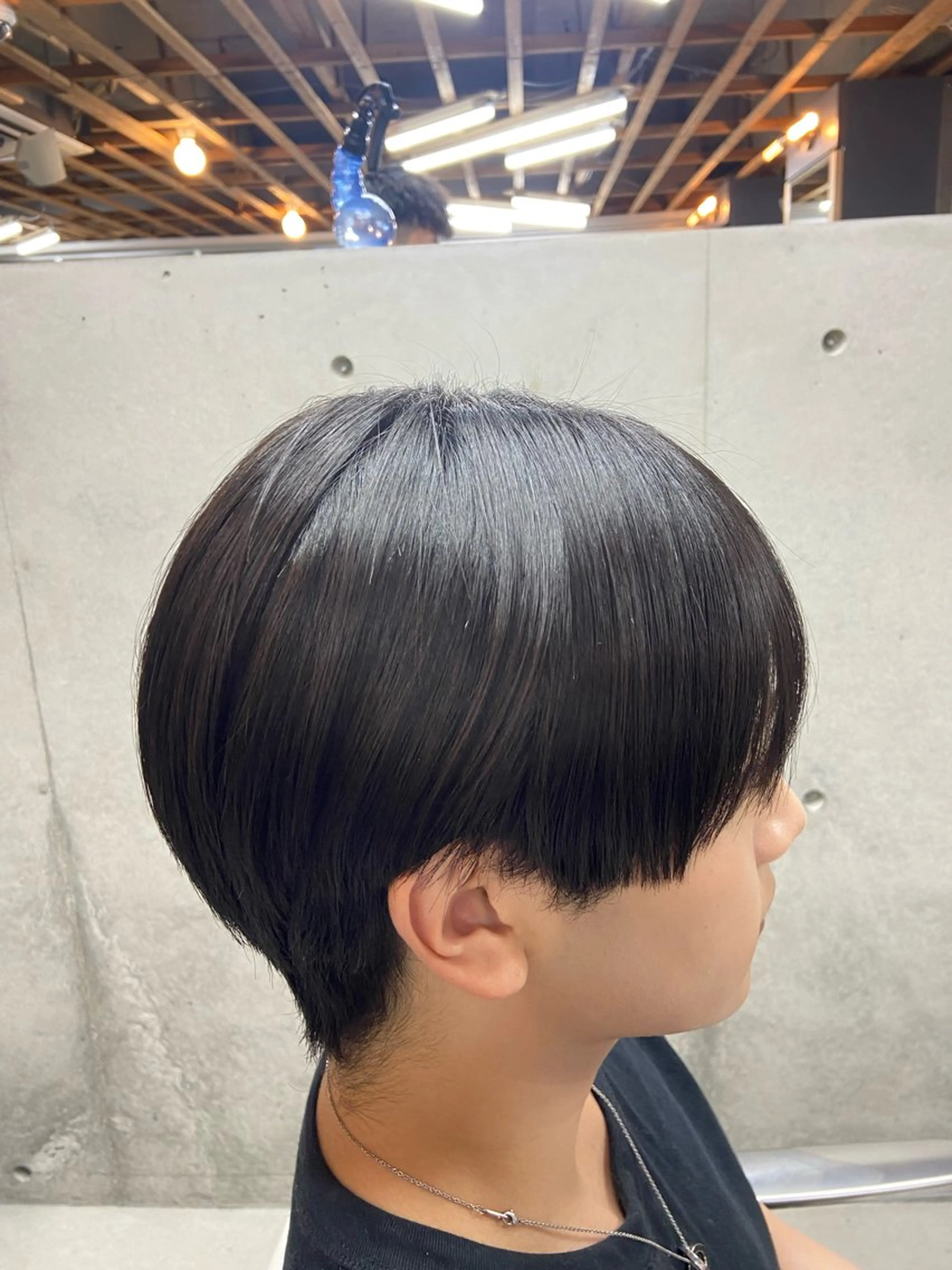 メンズ限定　　縮毛矯正（ストレート）+シャンプードライ（カットなし）の写真