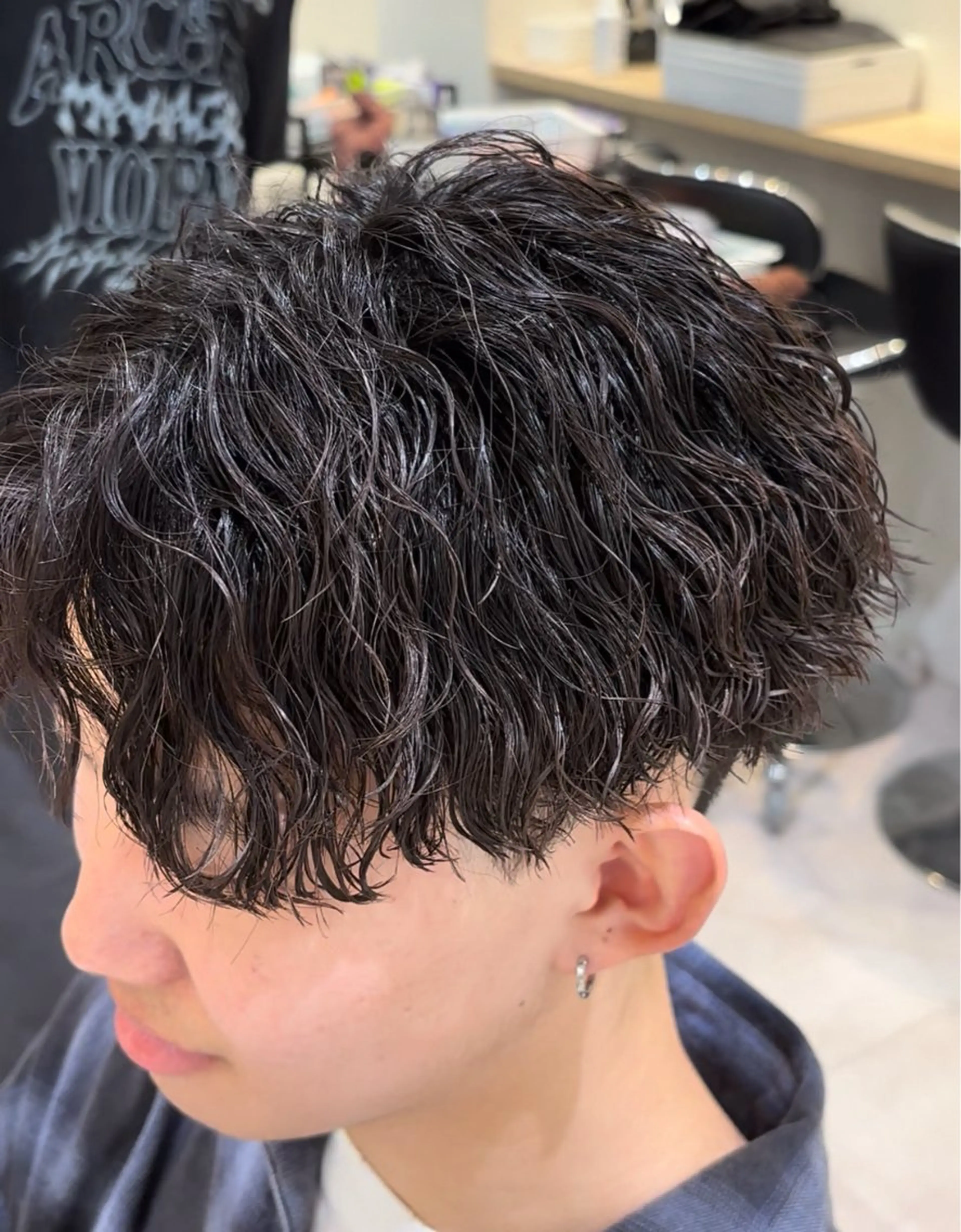 パーマ メンズ カット パーマ AI TOKYO　men's横浜所属・👑メンズ特化👑 💪りゅうせい💪のヘアスタイル