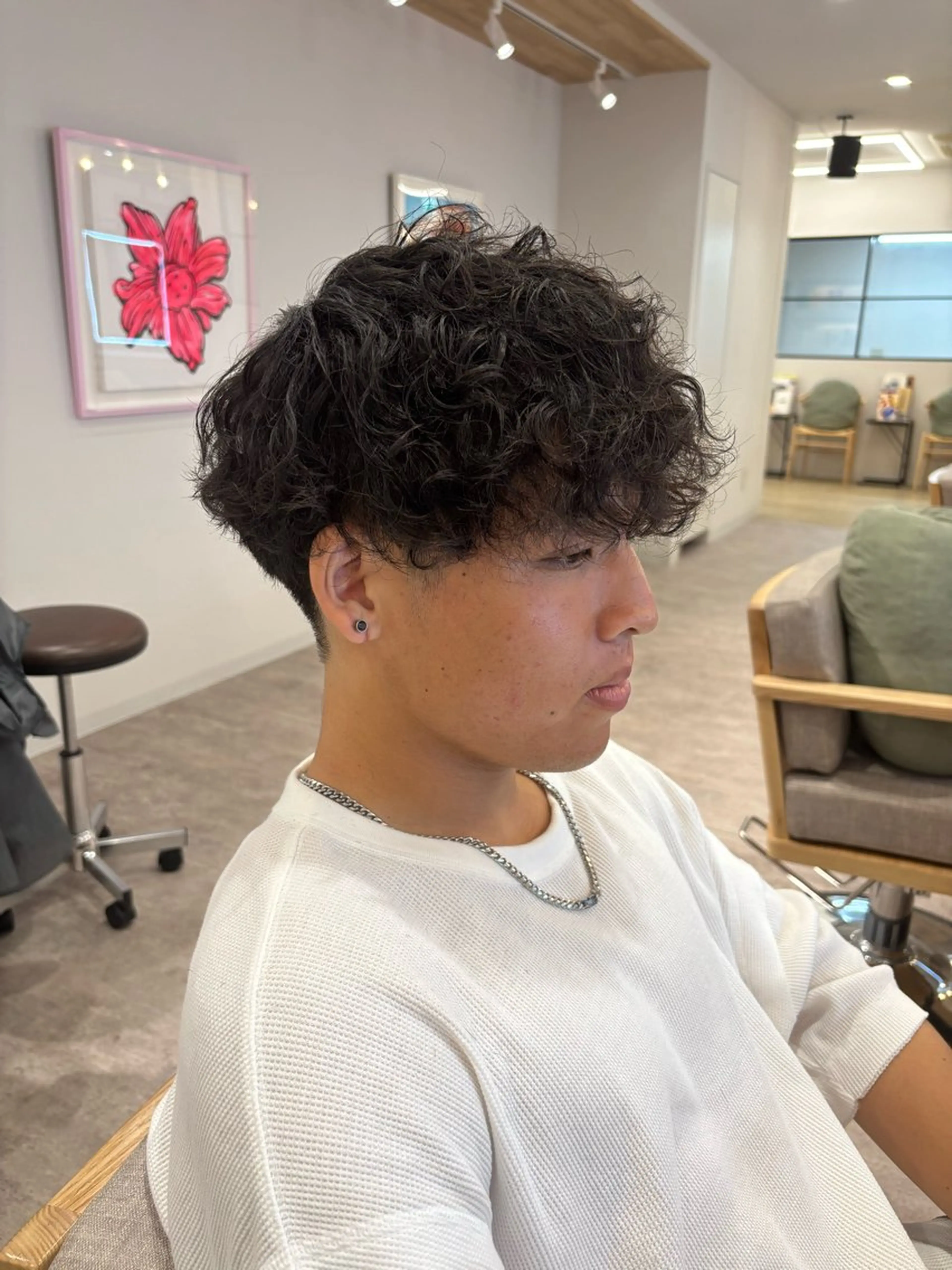パーマ メンズ カット パーマ little/カヤノ ケイスケのヘアスタイル
