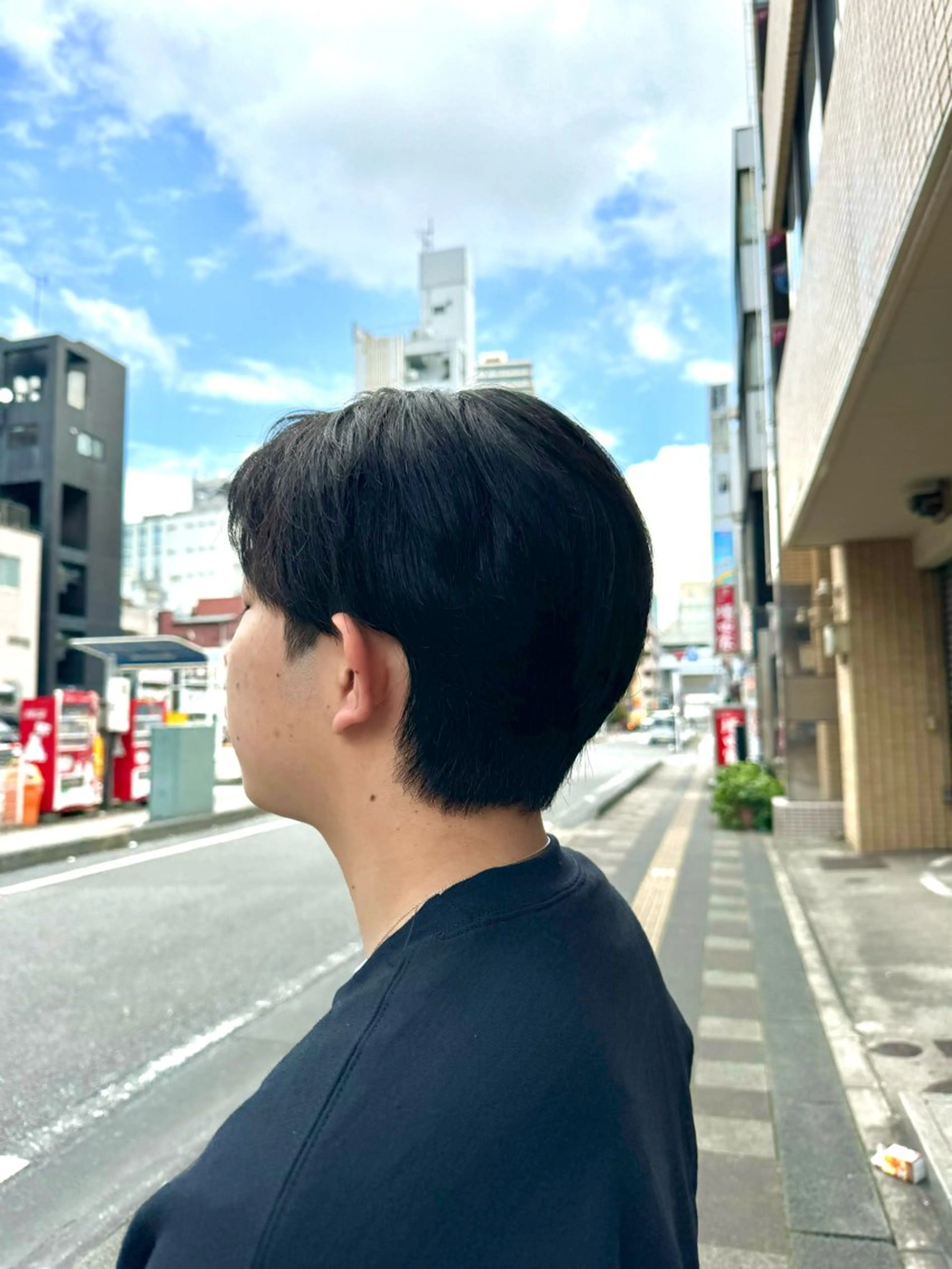 メンズ カット 米元 春奈のヘアスタイル