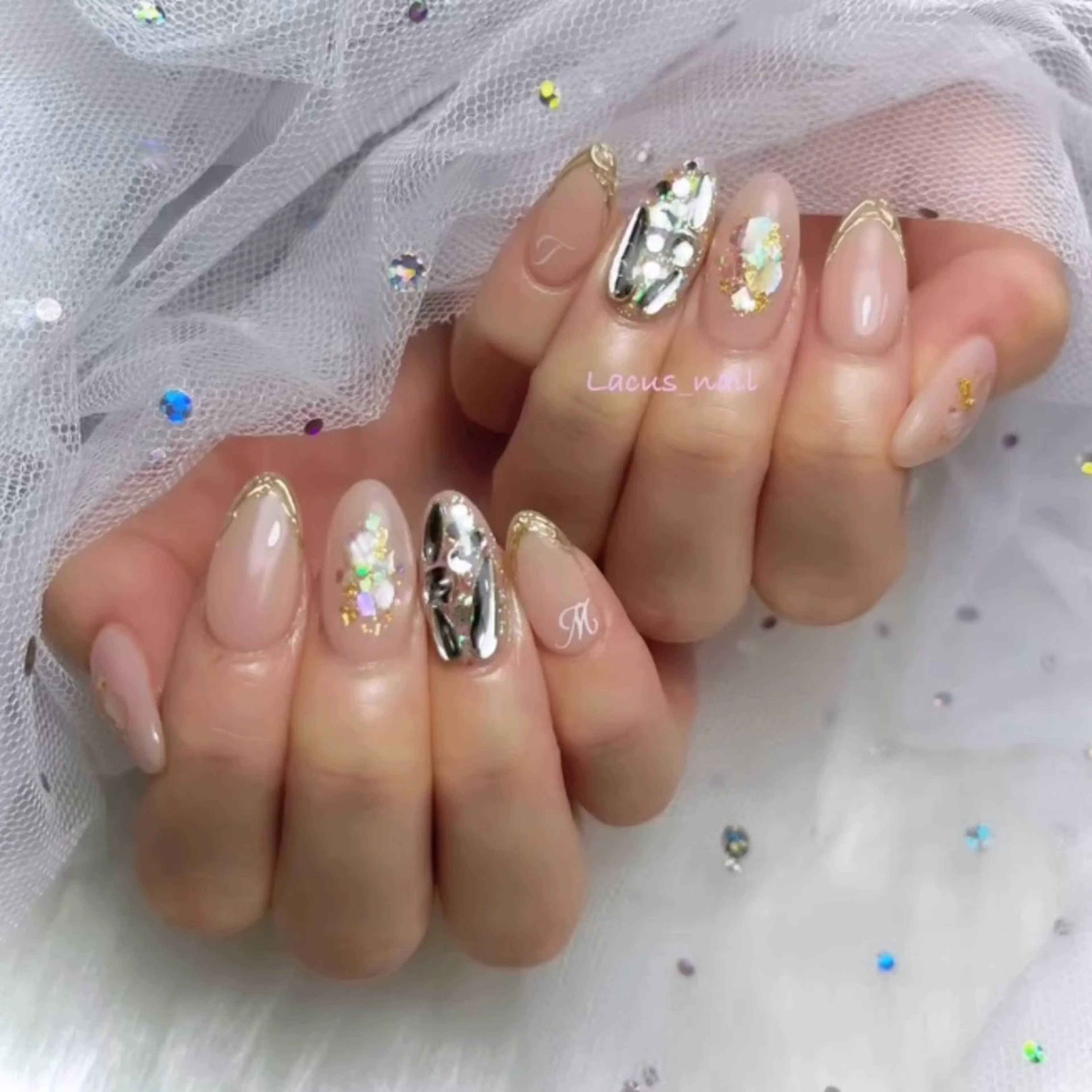 ネイル アートネイル ジェルネイル Nail Salon Lacusのネイルデザイン