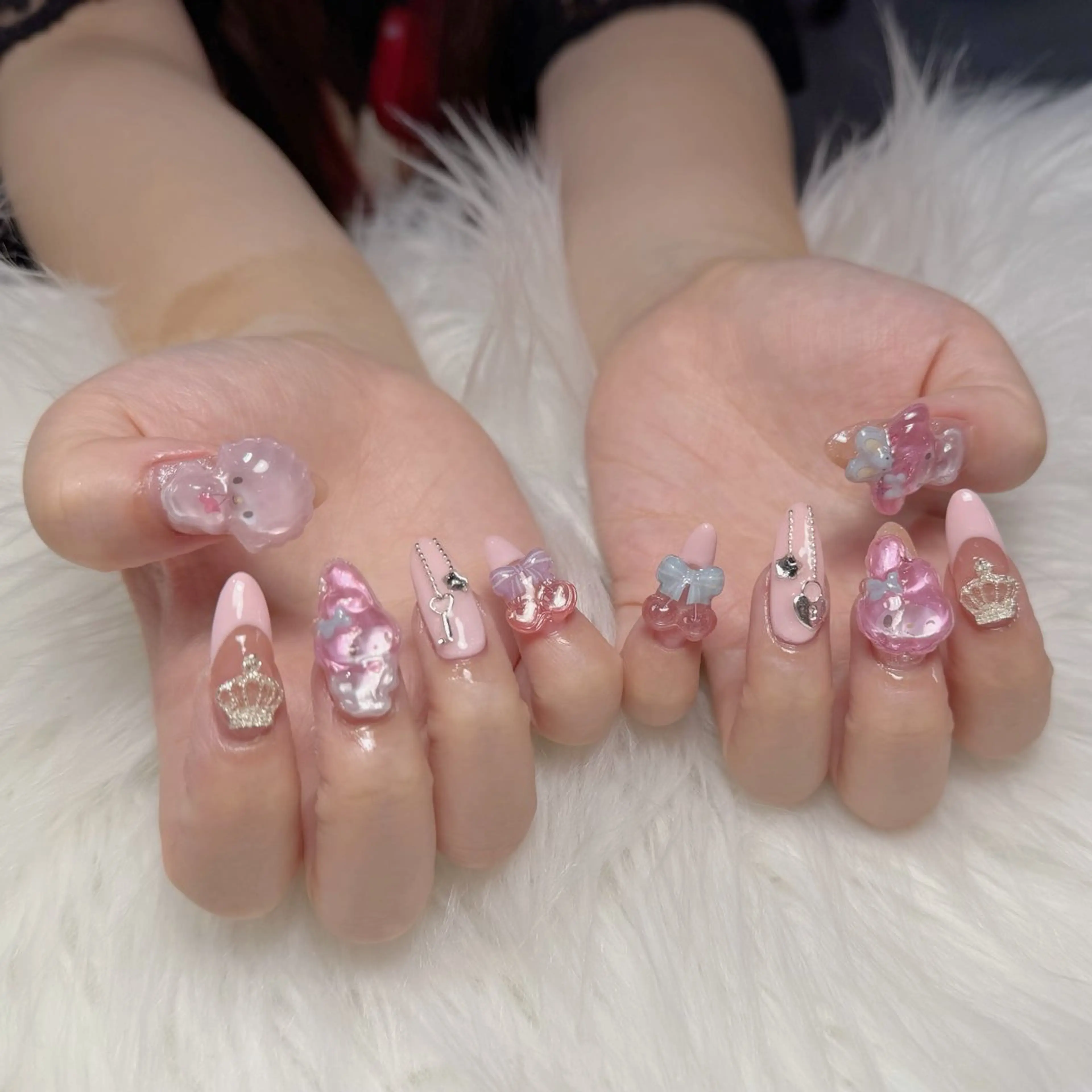 ネイル ハンドネイル tumake🫧 Ayuri🩵のネイルデザイン