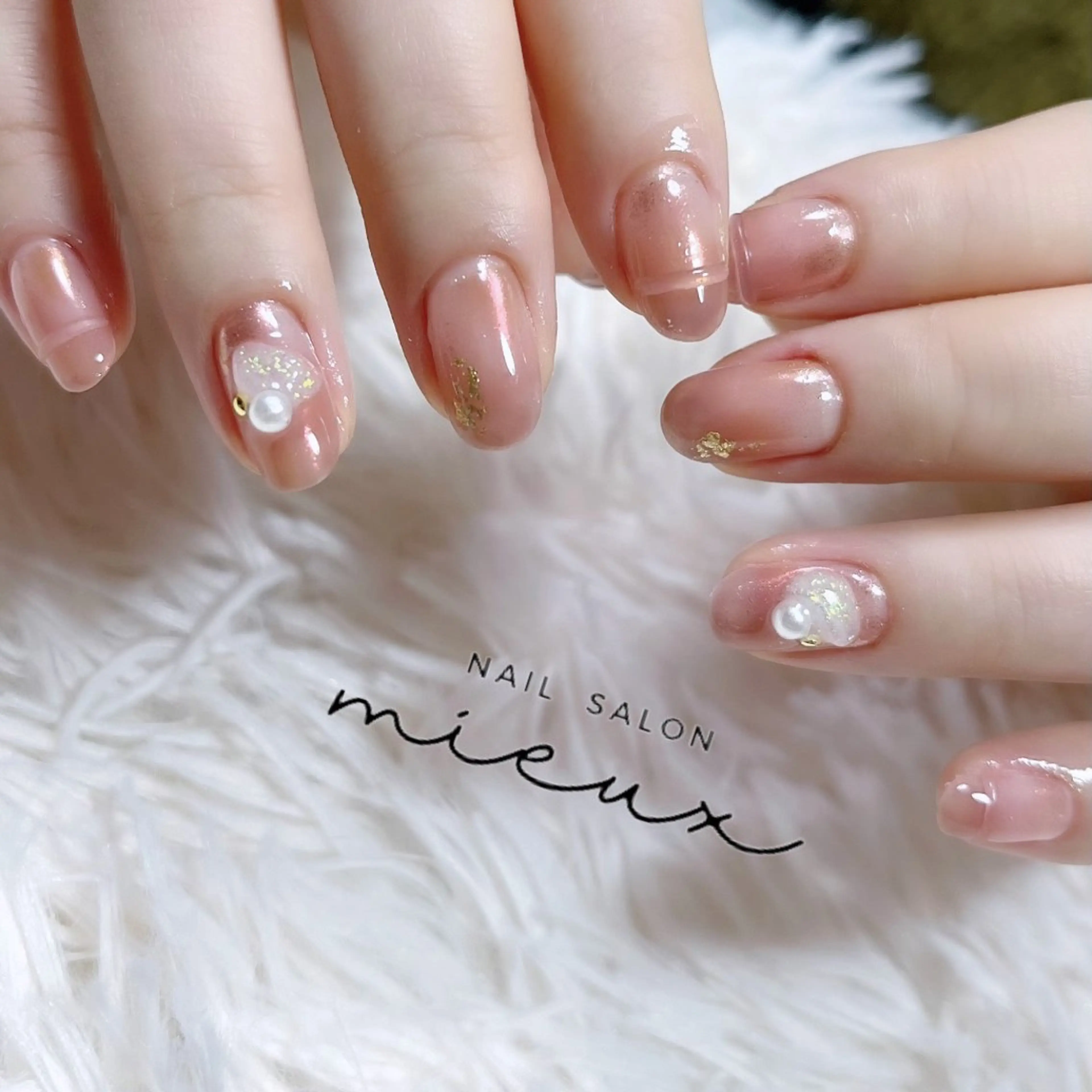 ネイル ハンドネイル mieux ariiiのネイルデザイン