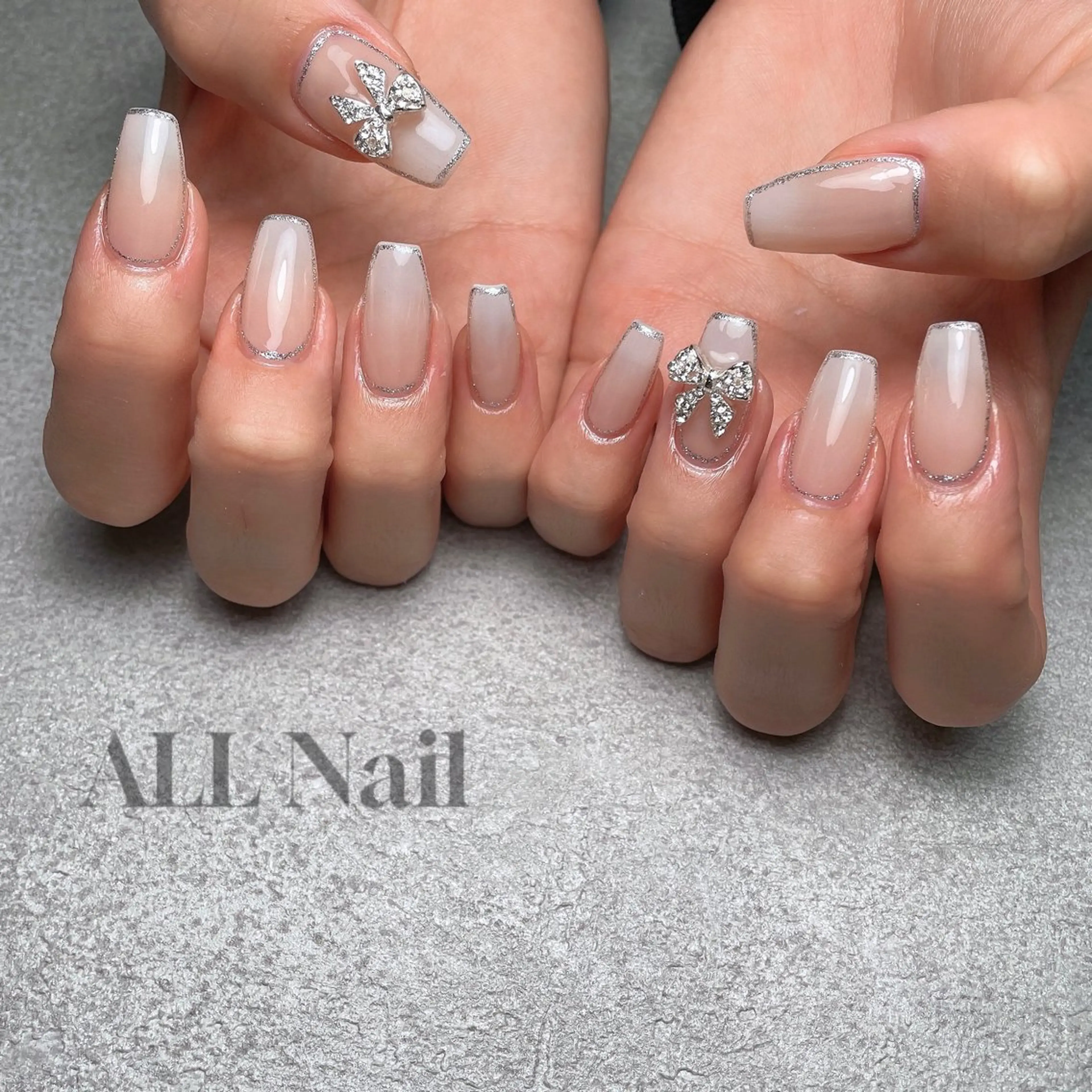 ネイル 長さ出し ラメ(グリッター) ALL Nail &whiteningのその他イメージ