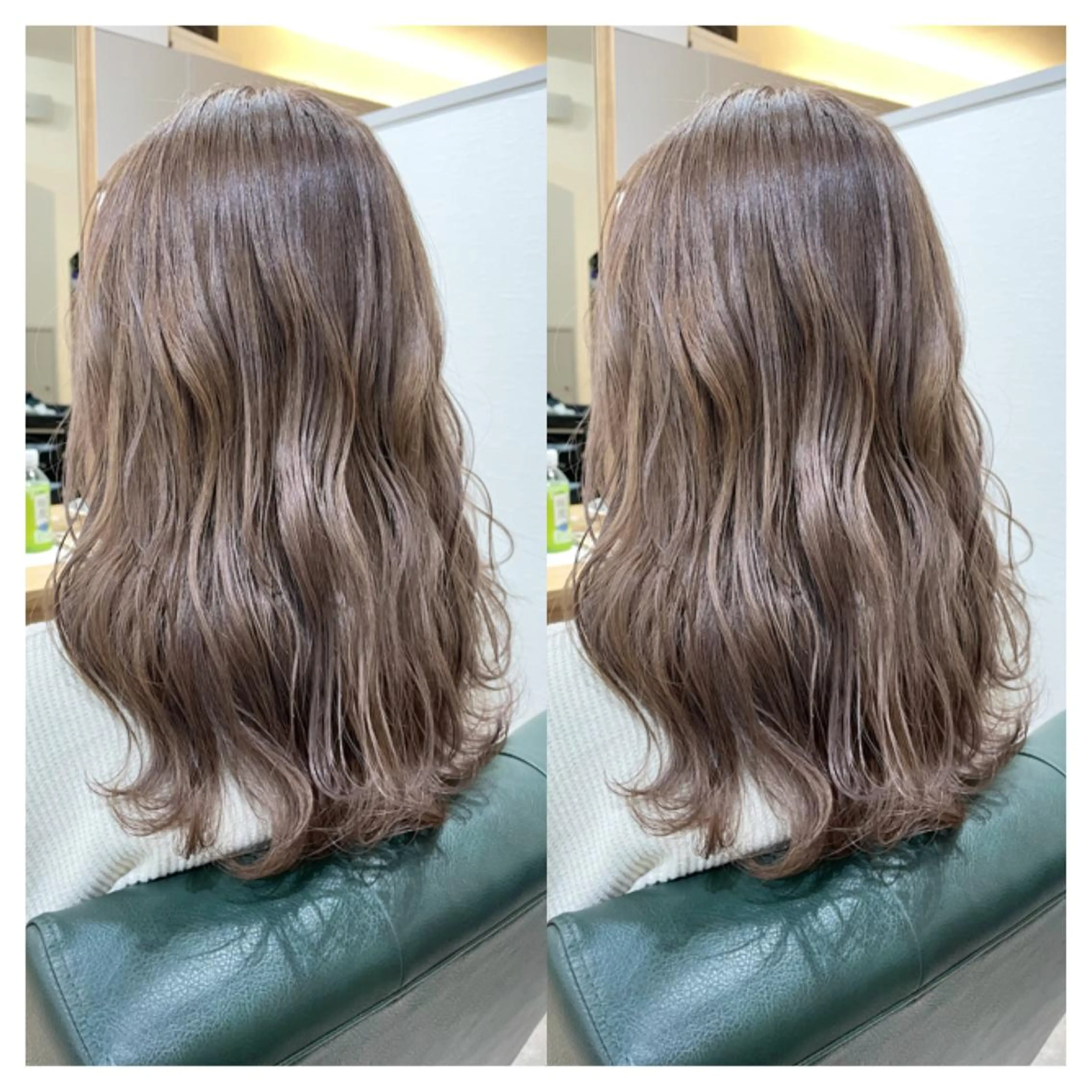 セミロング カラー カット ヘアカラー トリートメント 村山 茉衣のヘアスタイル