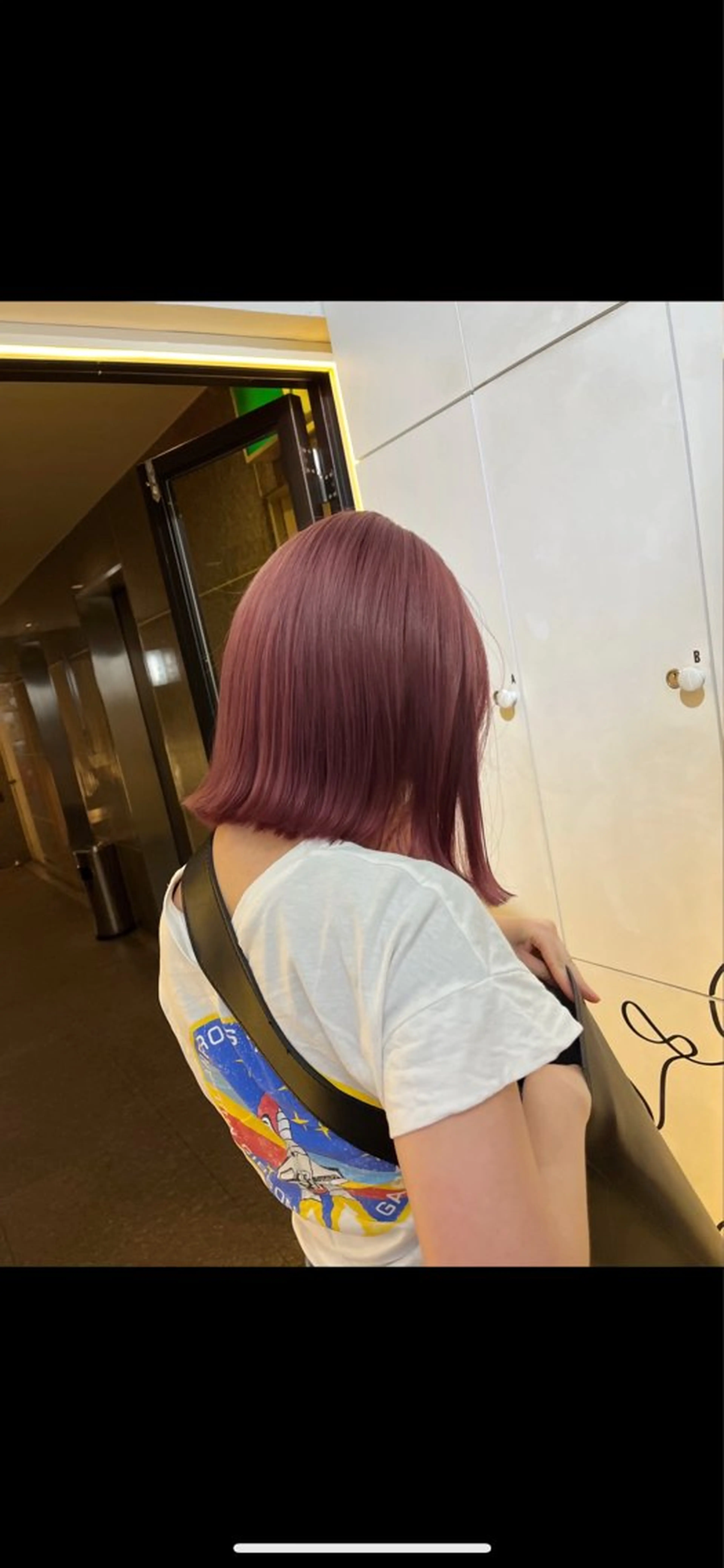 ミディアム カラー ベージュカラー ピンクカラー ピンクベージュ ヘアカラー トリートメント 暖色/まろベージュ/ シカタユウカのヘアスタイル