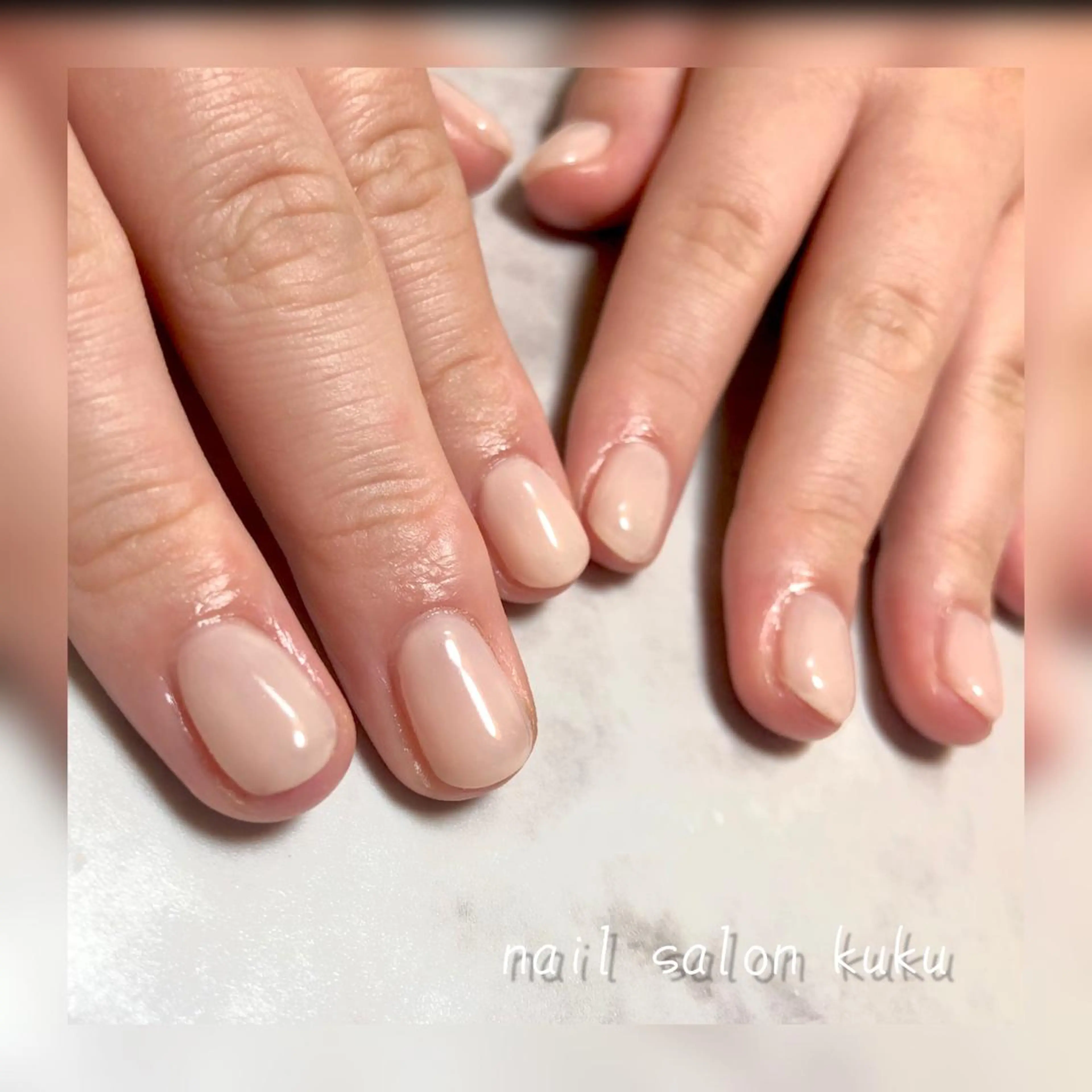 ネイル ワンカラーネイル ハンドネイル nail salon kuku所属・nail salon kukuのネイルデザイン