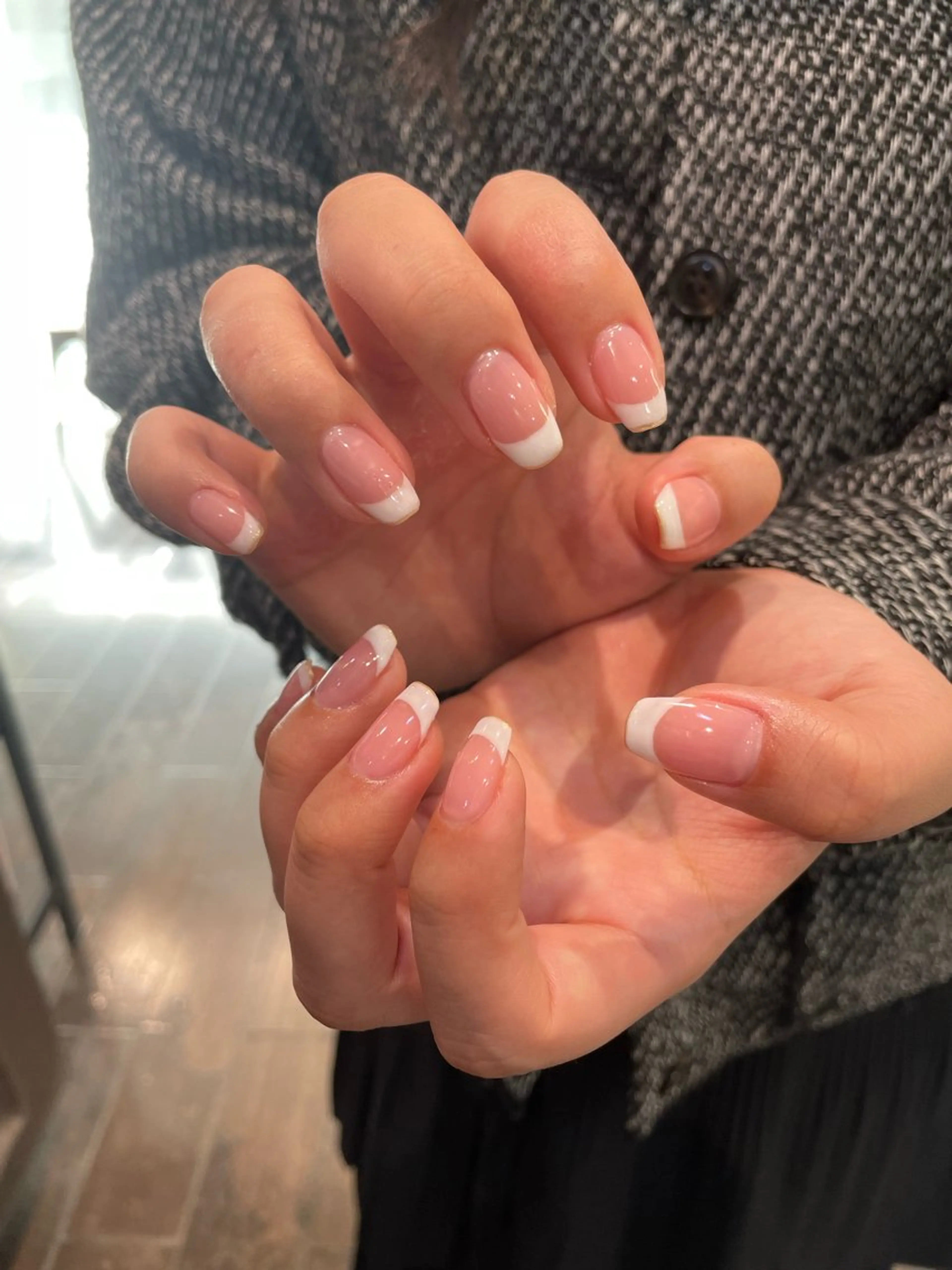 ネイル ハンドネイル ‪るか/‪透明感 カラー/アレンジのヘアスタイル