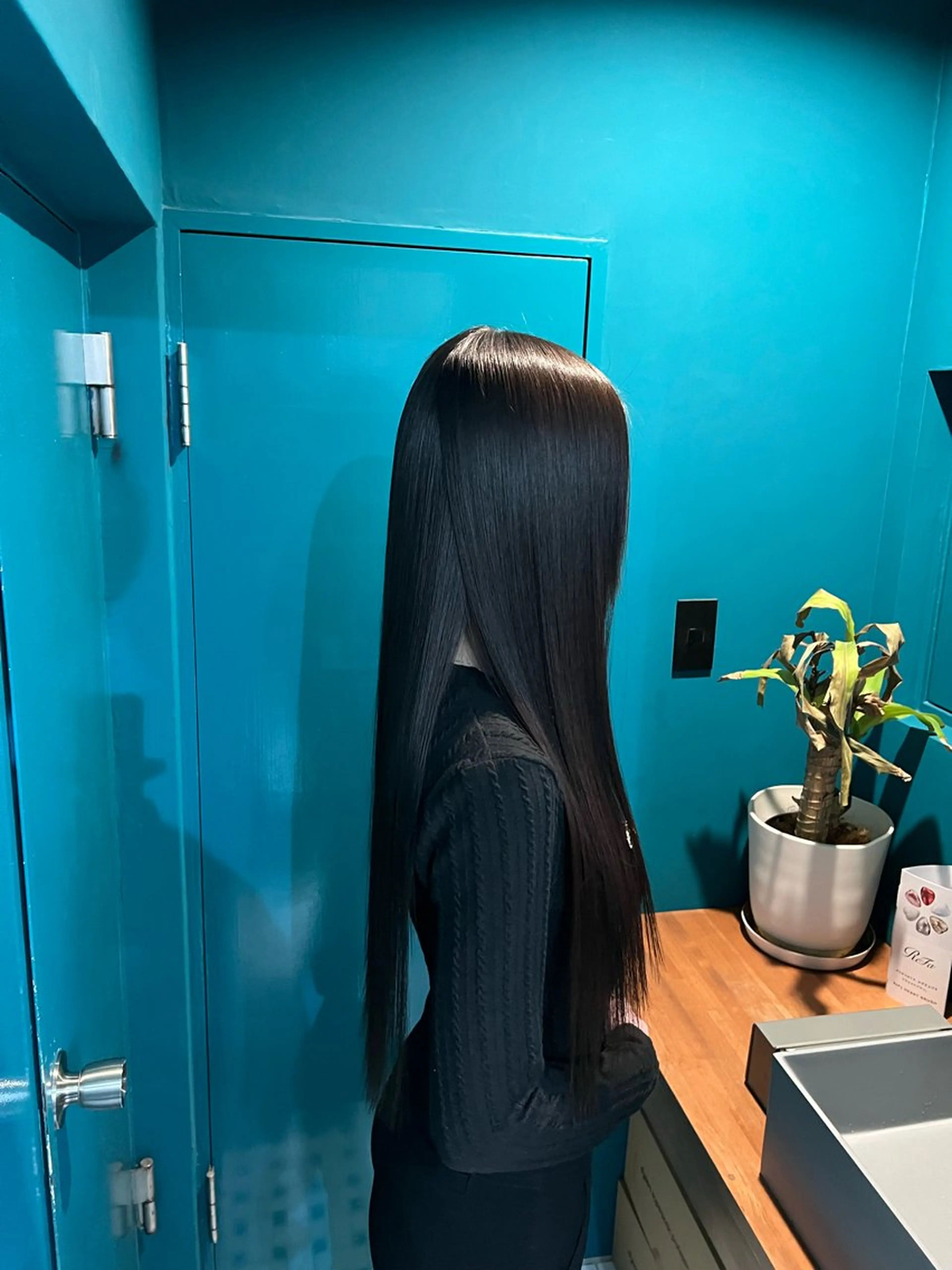 ロング カラー トリートメント カット トリートメント etora 渋谷所属・itaru/網紅ヘア 🇨🇳ケラチンTRのヘアスタイル