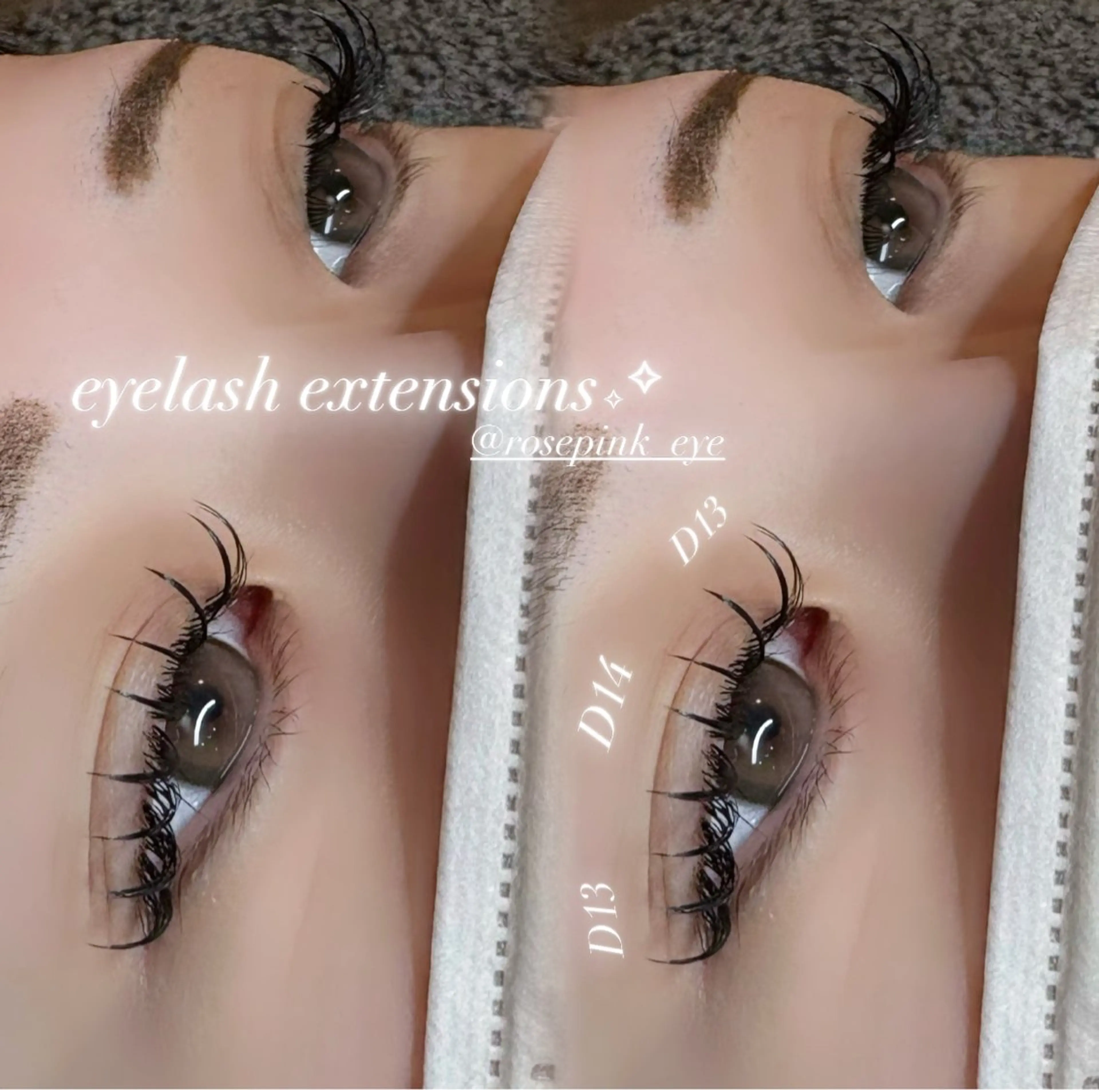 マツエク・マツパ マツエク rose pink所属・rose pink MIYUのマツエク・マツパデザイン