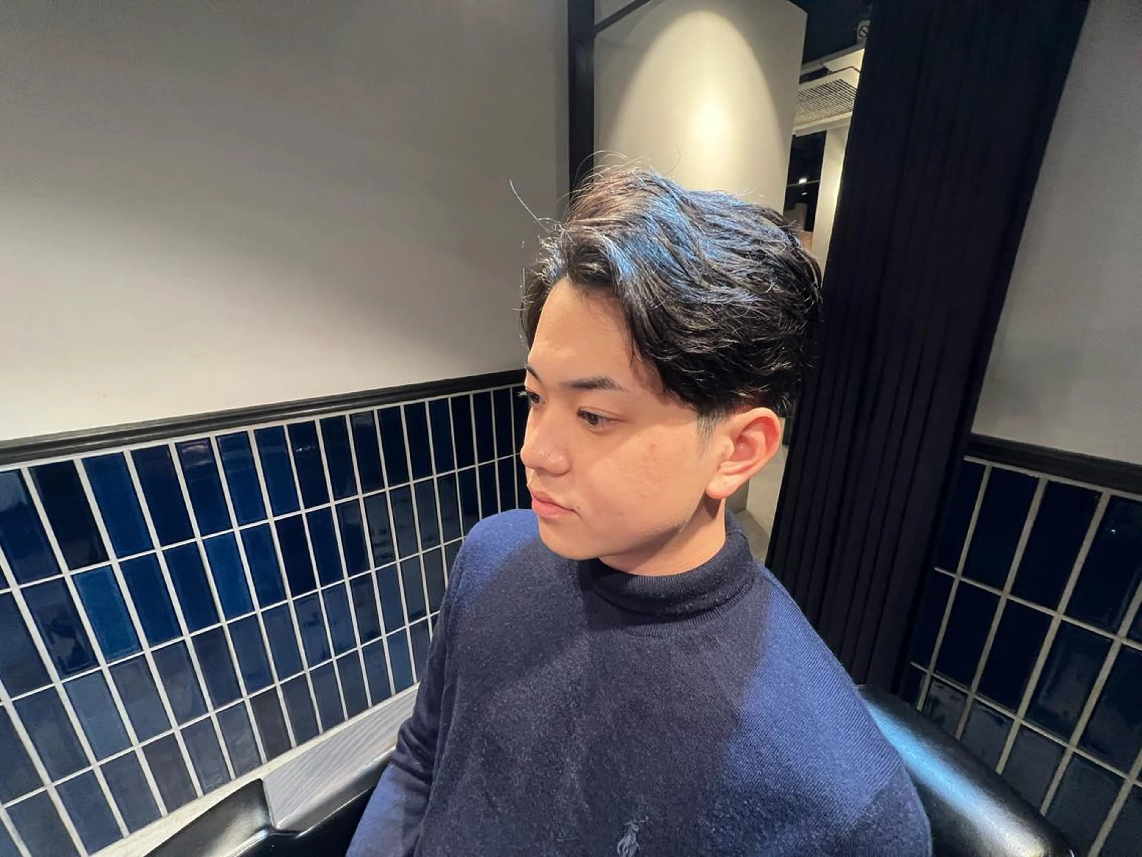 メンズ ツーブロック 新宿無料メンズカット 松橋 風弥のヘアスタイル