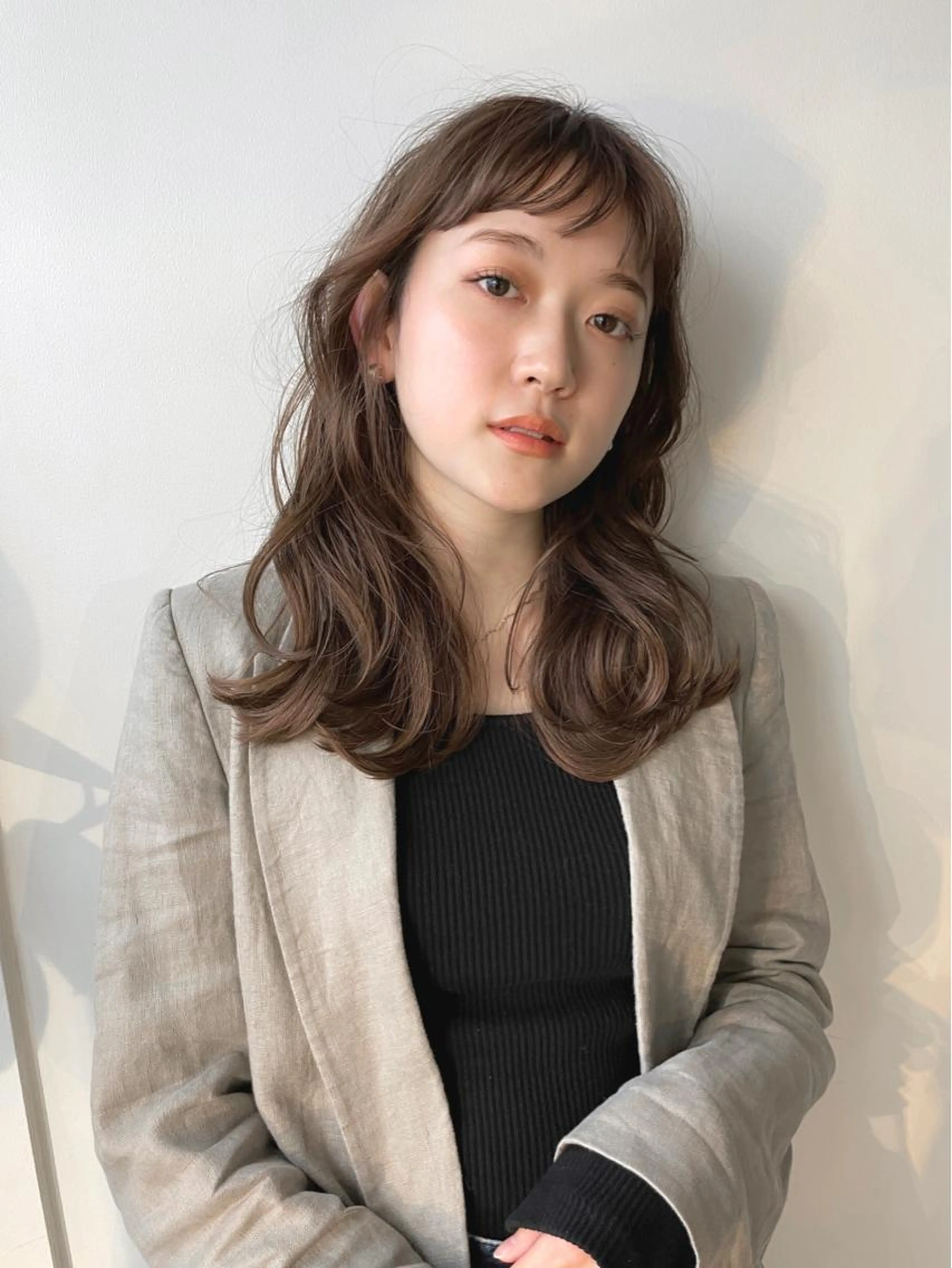 顔タイプ診断+似合わせカット+ケアカラー+高濃度ウルトラファインバブルコースの写真