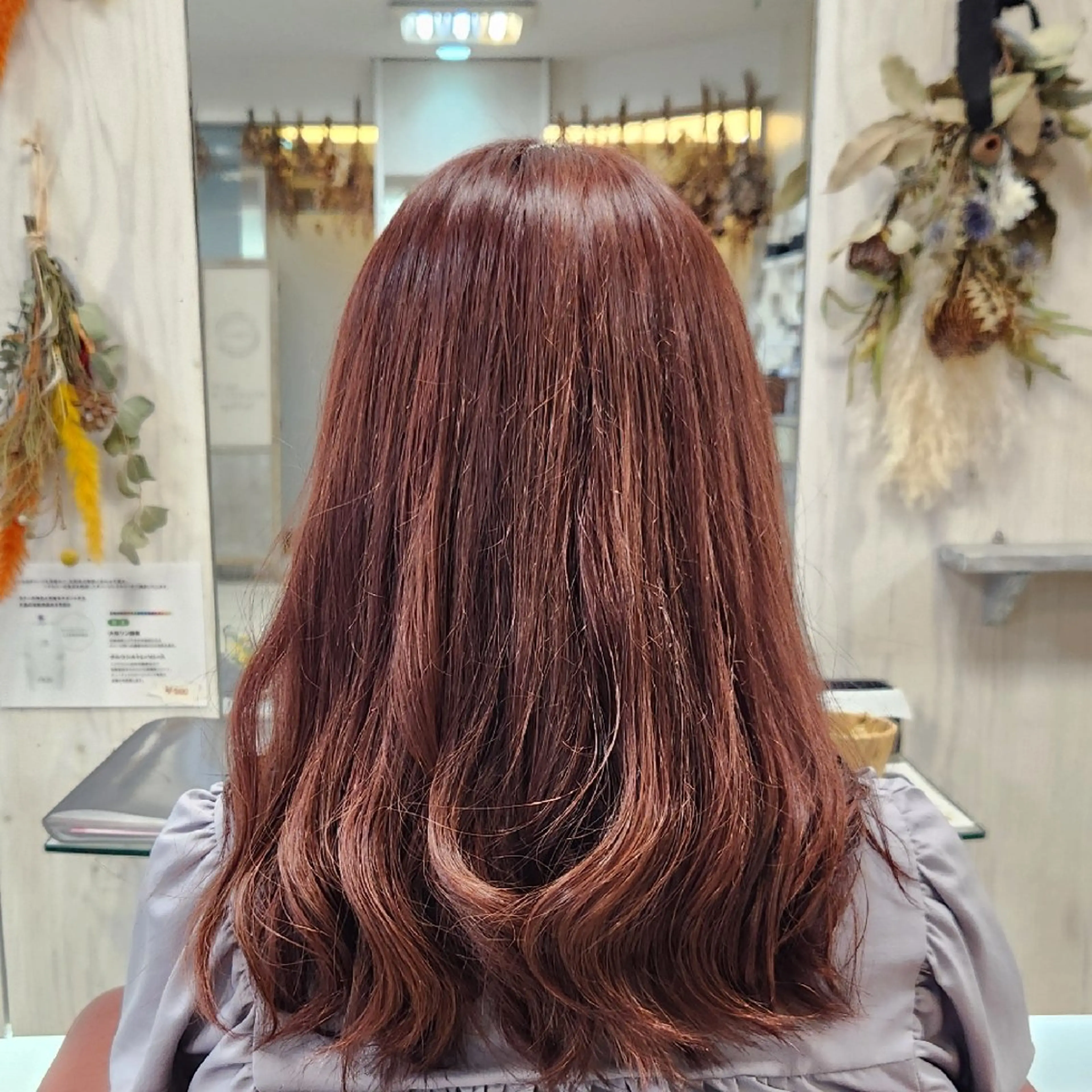 カラー ブリーチ ピンクカラー レッドカラー ダリー円山店所属・Dali円山☆ 宮内のヘアスタイル