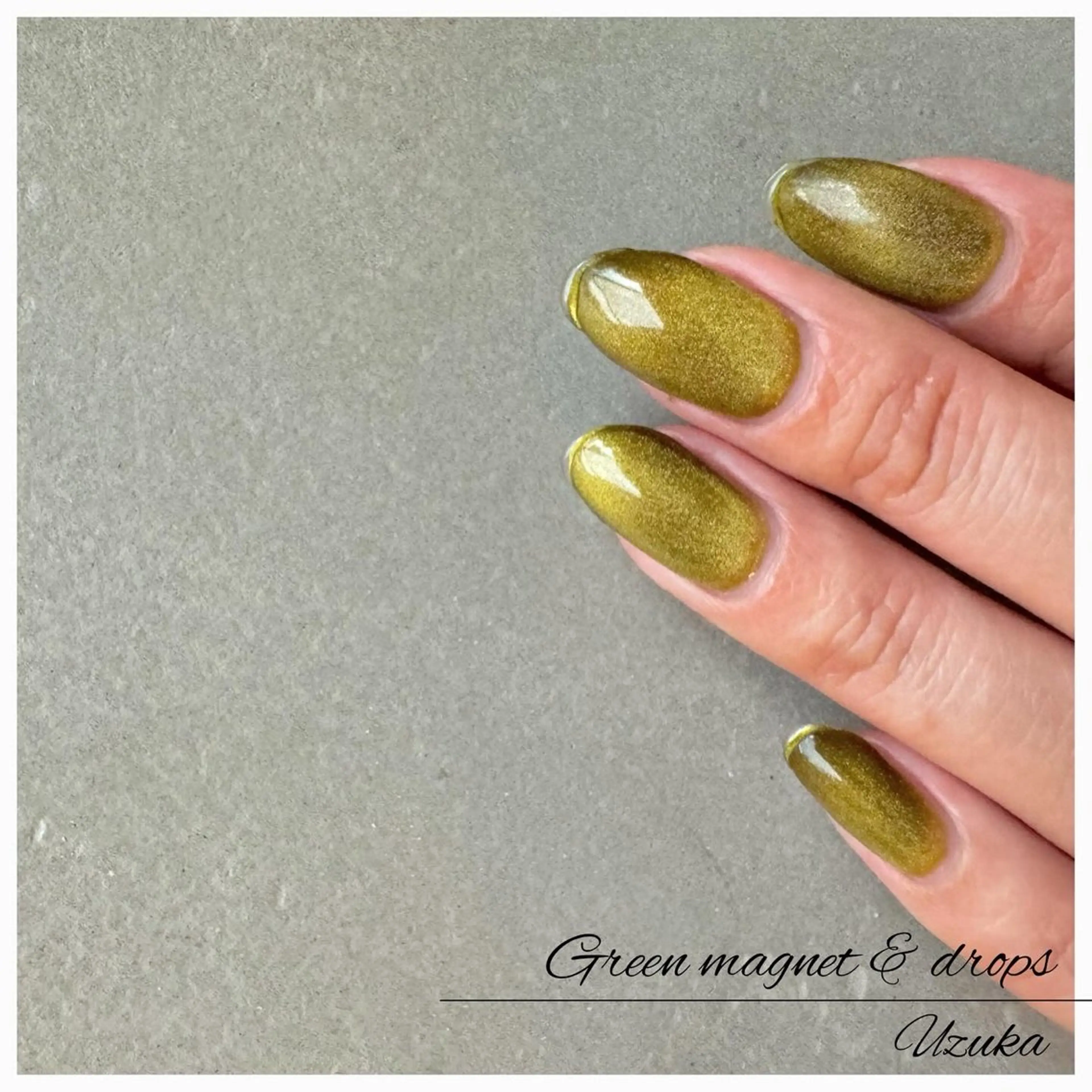 ネイル マグネットネイル 【 enn 】 Uzuka Yukaのネイルデザイン
